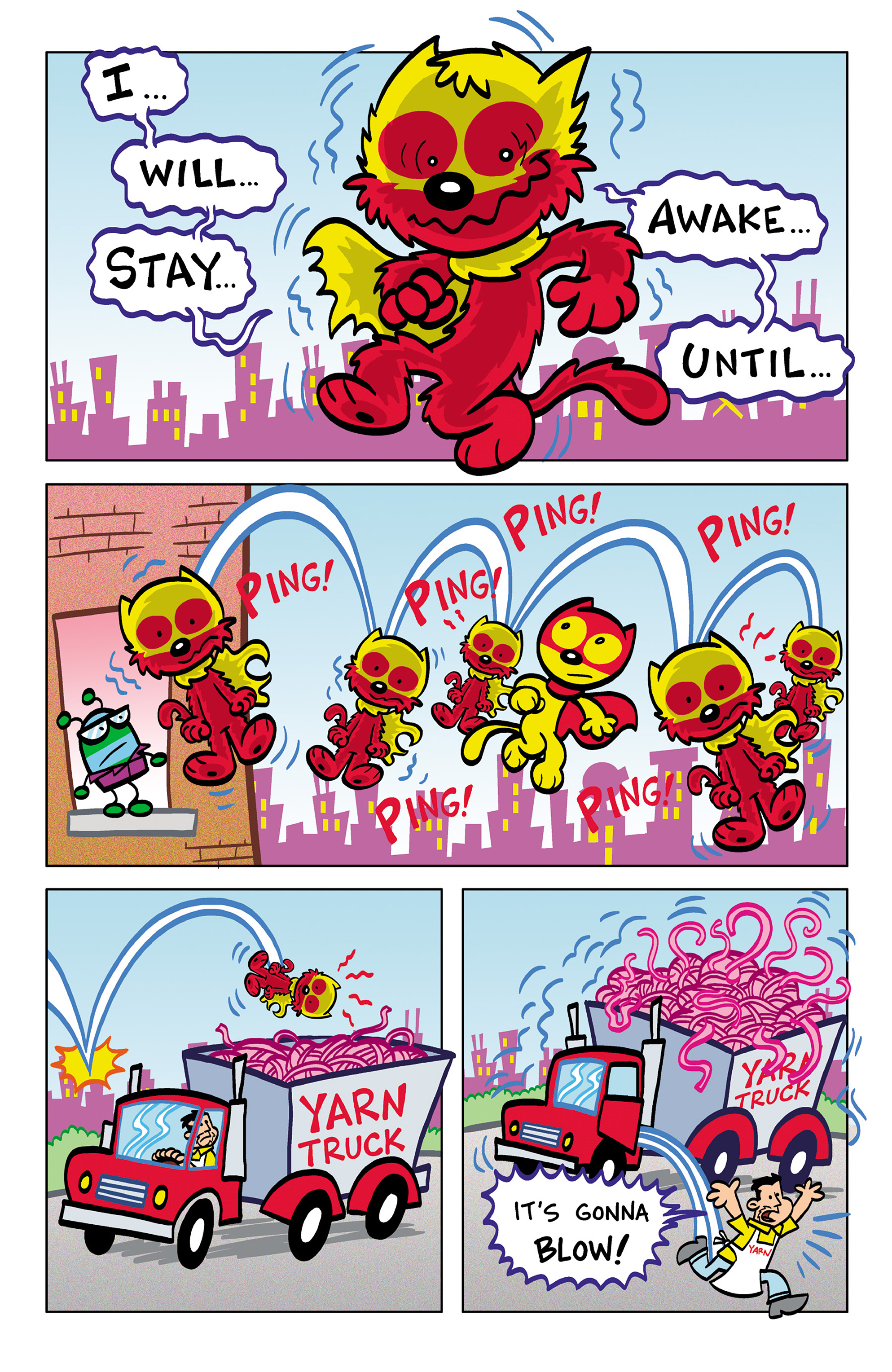 Read online Aw Yeah Comics: Action Cat & Adventure Bug comic -  Issue #2 - 14