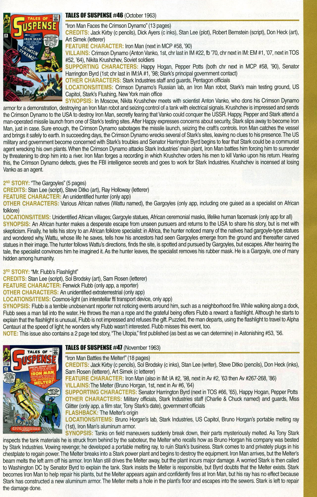 Read online Official Index to the Marvel Universe comic -  Issue #1 - 29