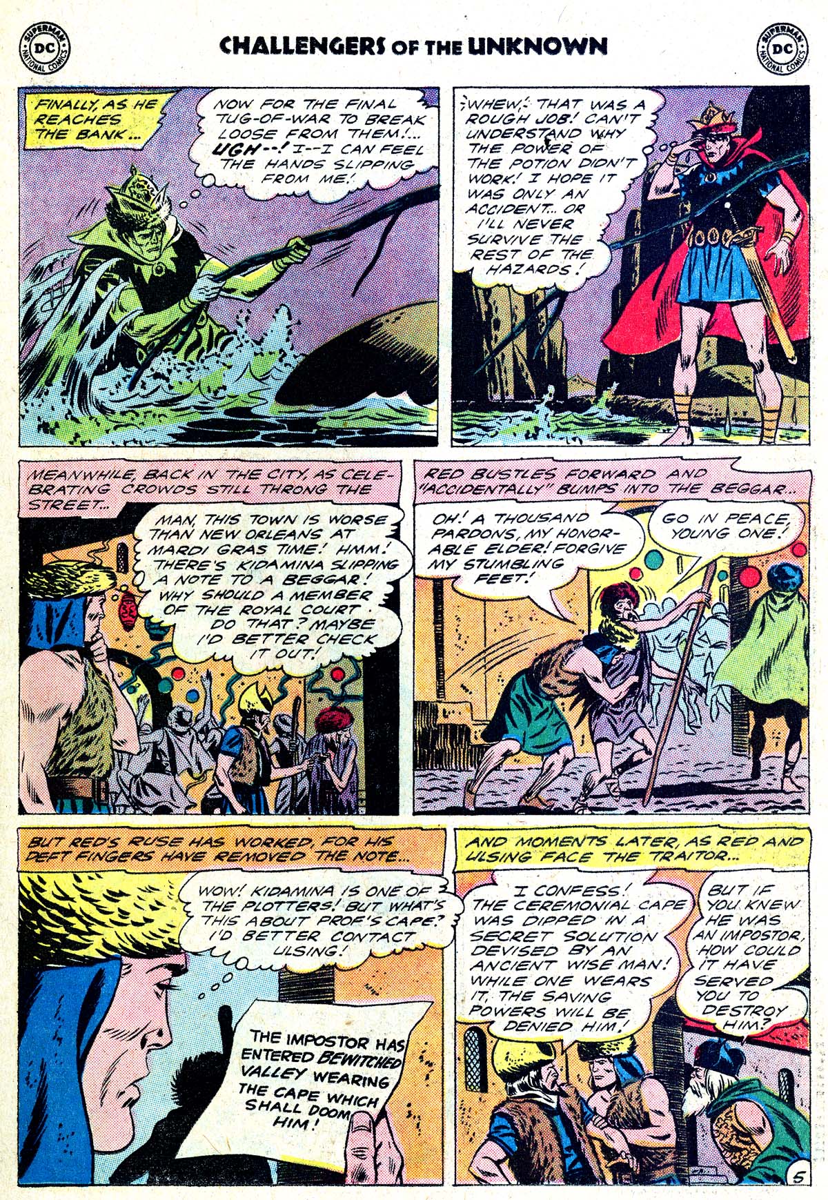 Challengers of the Unknown (1958) Issue #26 #26 - English 7