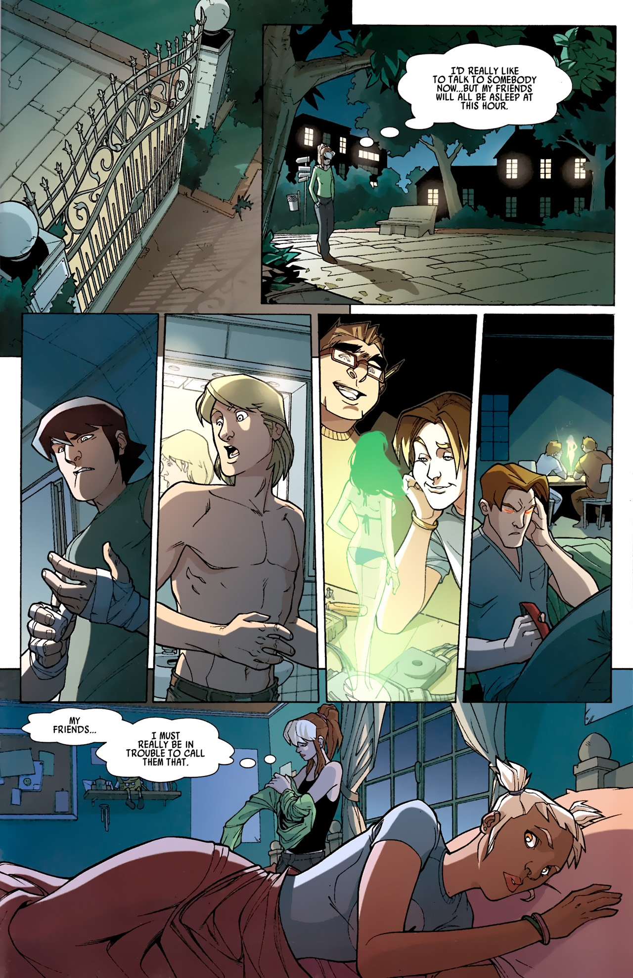 Read online X-Campus comic -  Issue #1 - 46