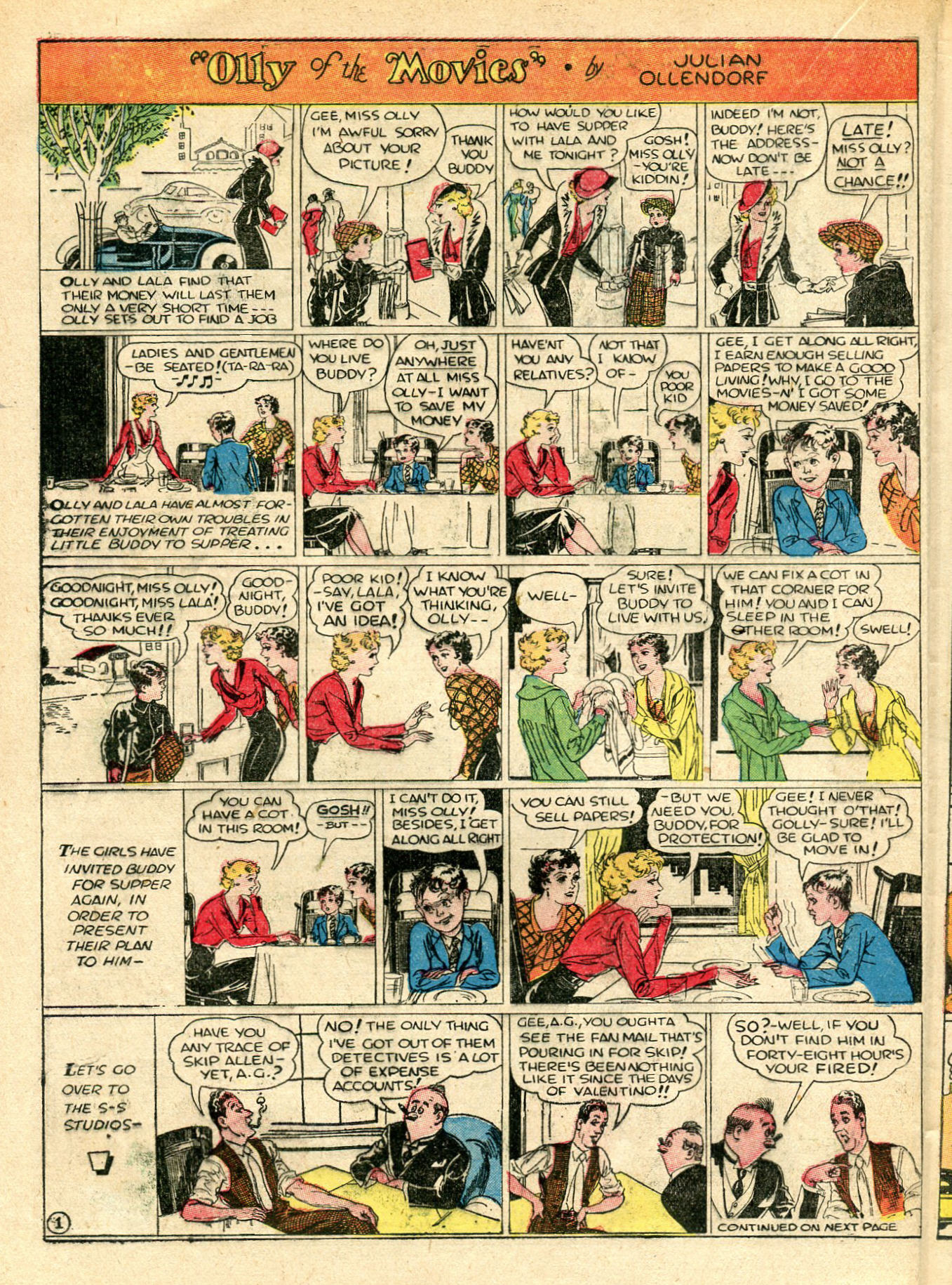 Read online Famous Funnies comic -  Issue #33 - 44