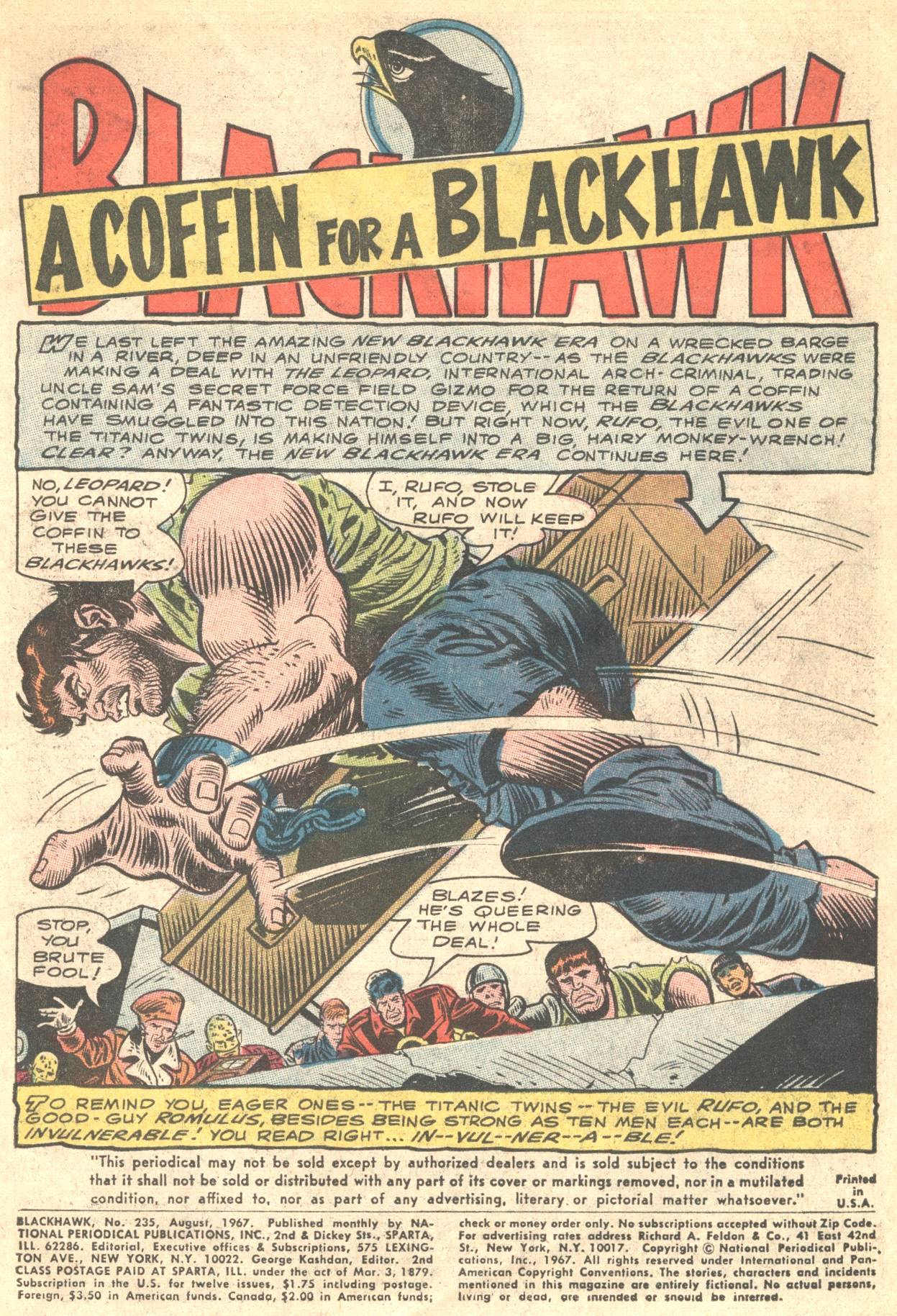 Blackhawk (1957) Issue #235 #127 - English 3