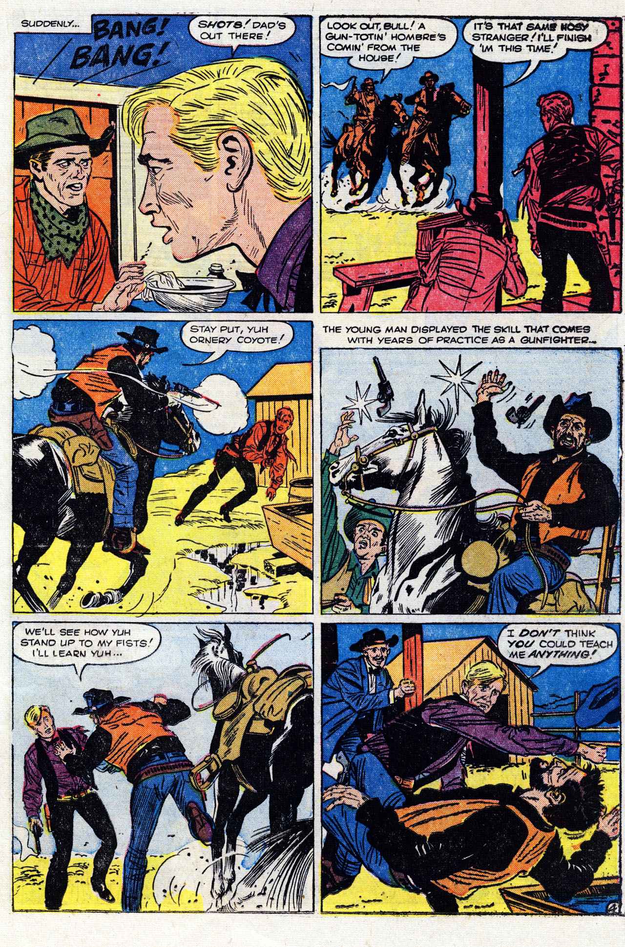 Read online Western Trails comic -  Issue #1 - 19