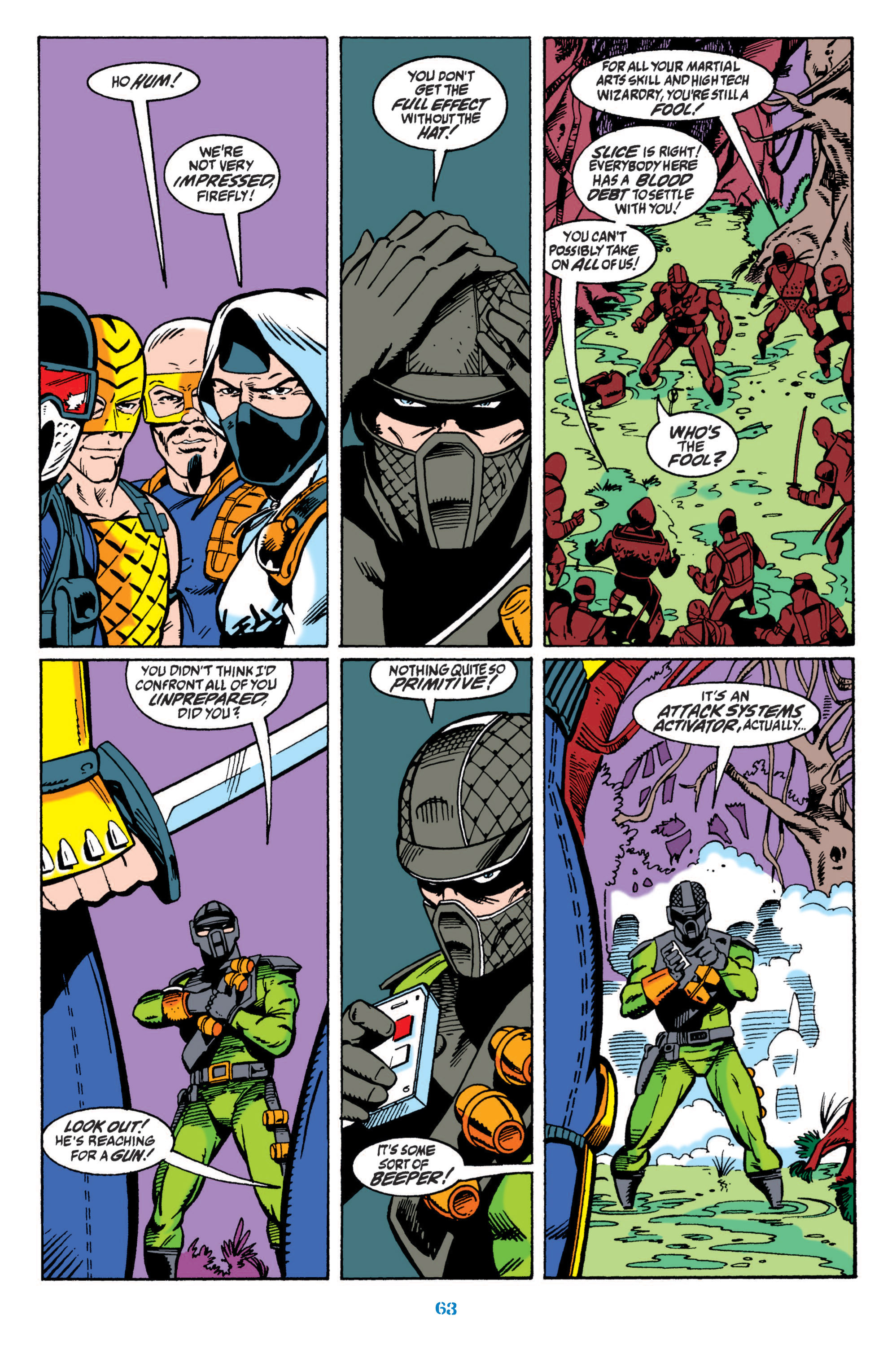 Read online Classic G.I. Joe comic -  Issue # TPB 13 (Part 1) - 64