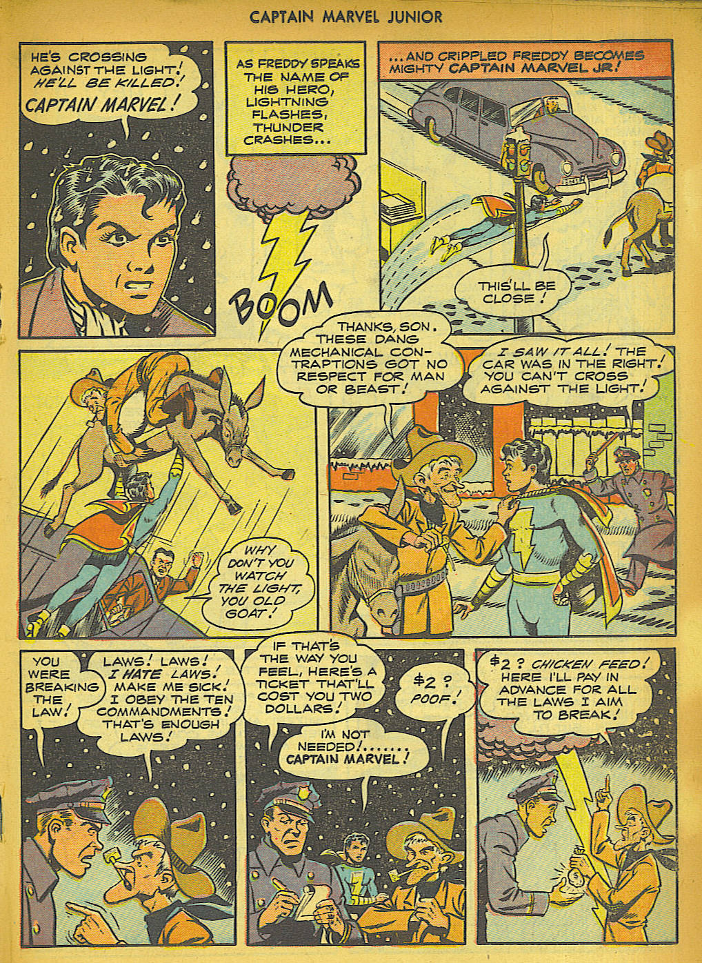 Read online Captain Marvel, Jr. comic -  Issue #60 - 22