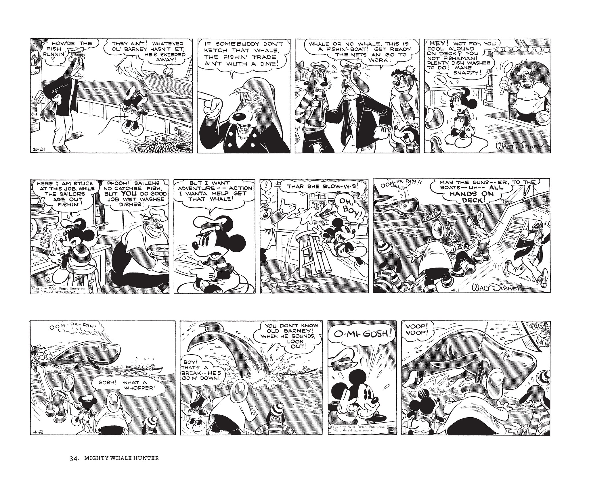 Read online Walt Disney's Mickey Mouse by Floyd Gottfredson comic -  Issue # TPB 5 (Part 1) - 34