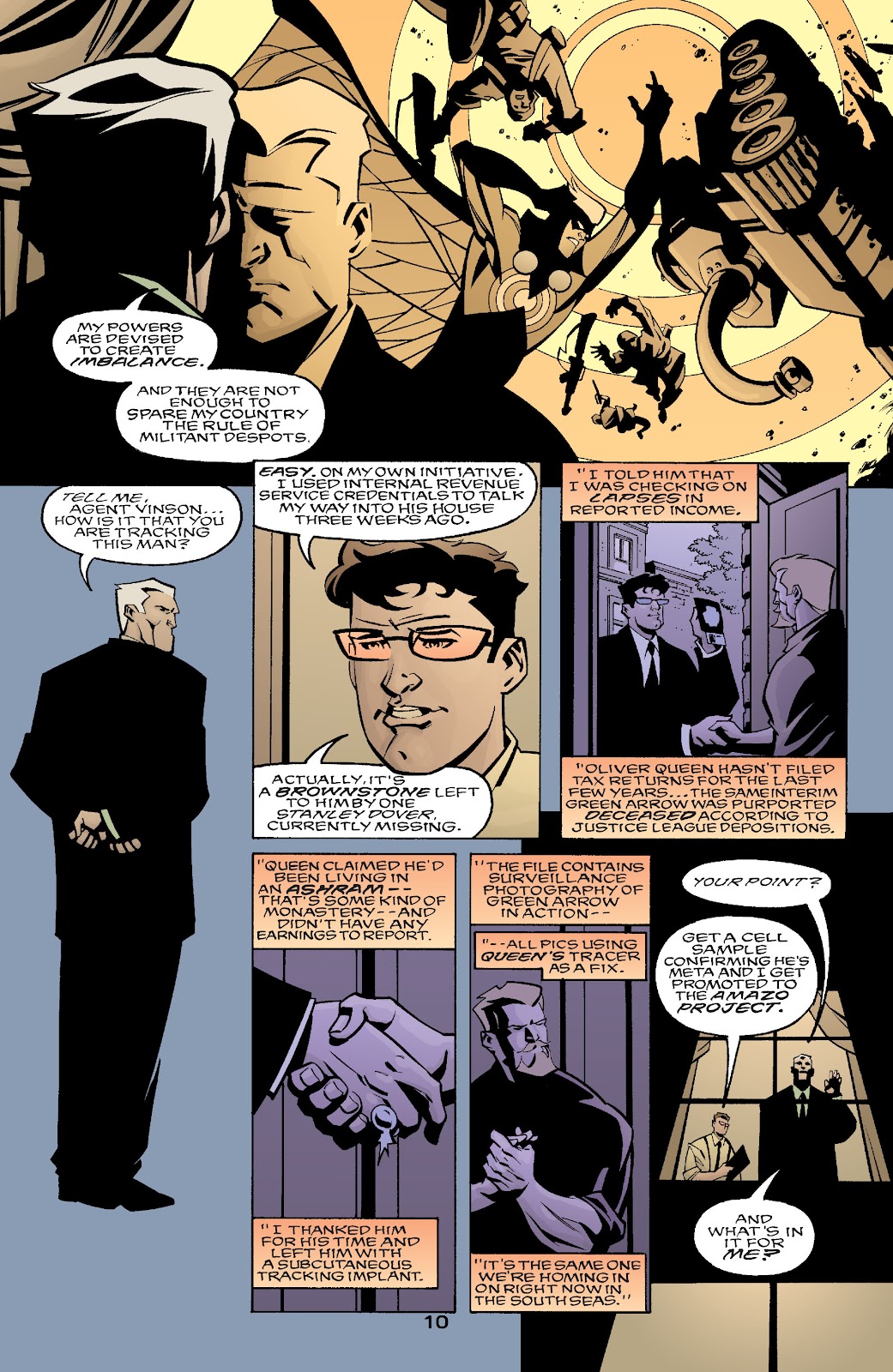 Green Arrow (2001) issue 22 - Page 11
