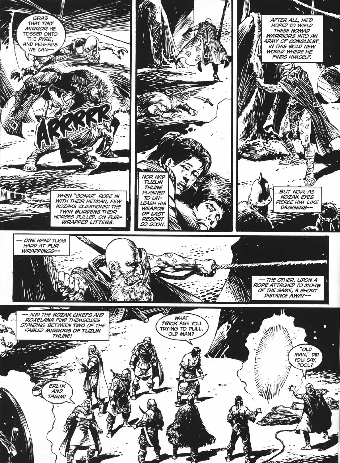 Read online The Savage Sword Of Conan comic -  Issue #232 - 19