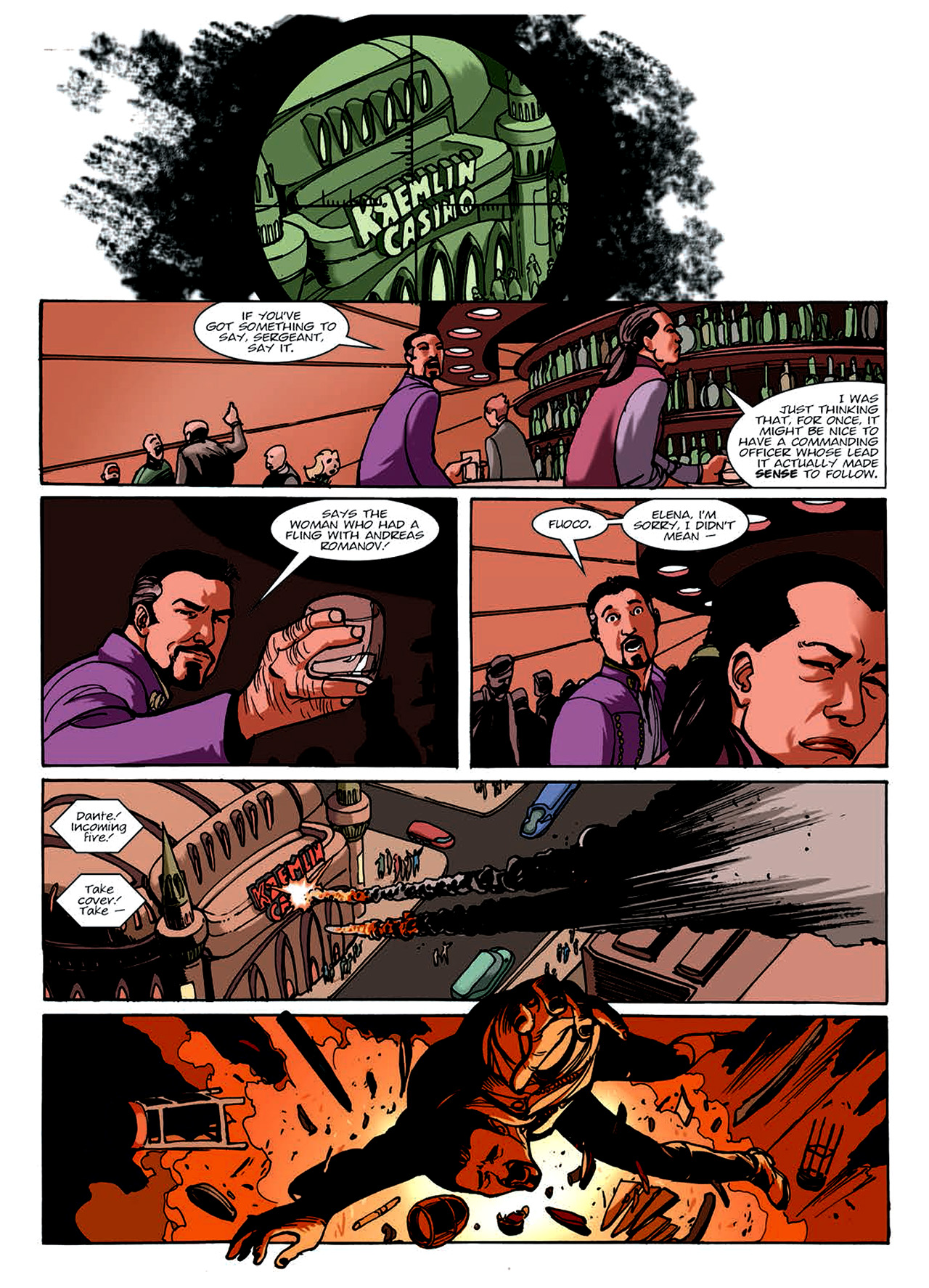 Read online Nikolai Dante comic -  Issue # TPB 8 - 128