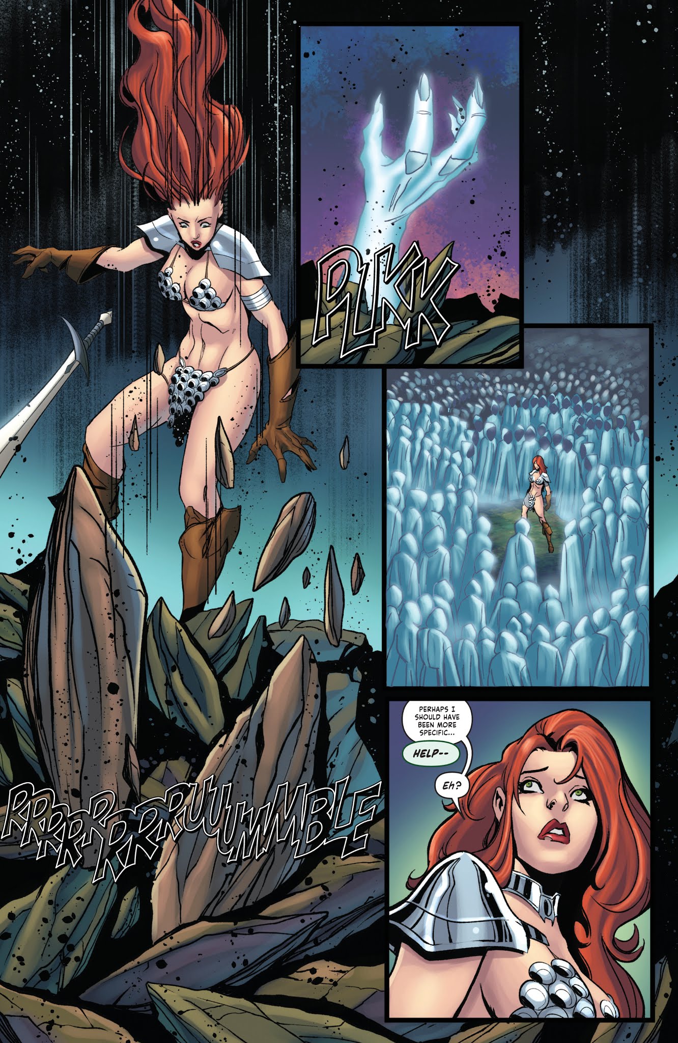 Read online Red Sonja Vol. 4 comic -  Issue #24 - 21