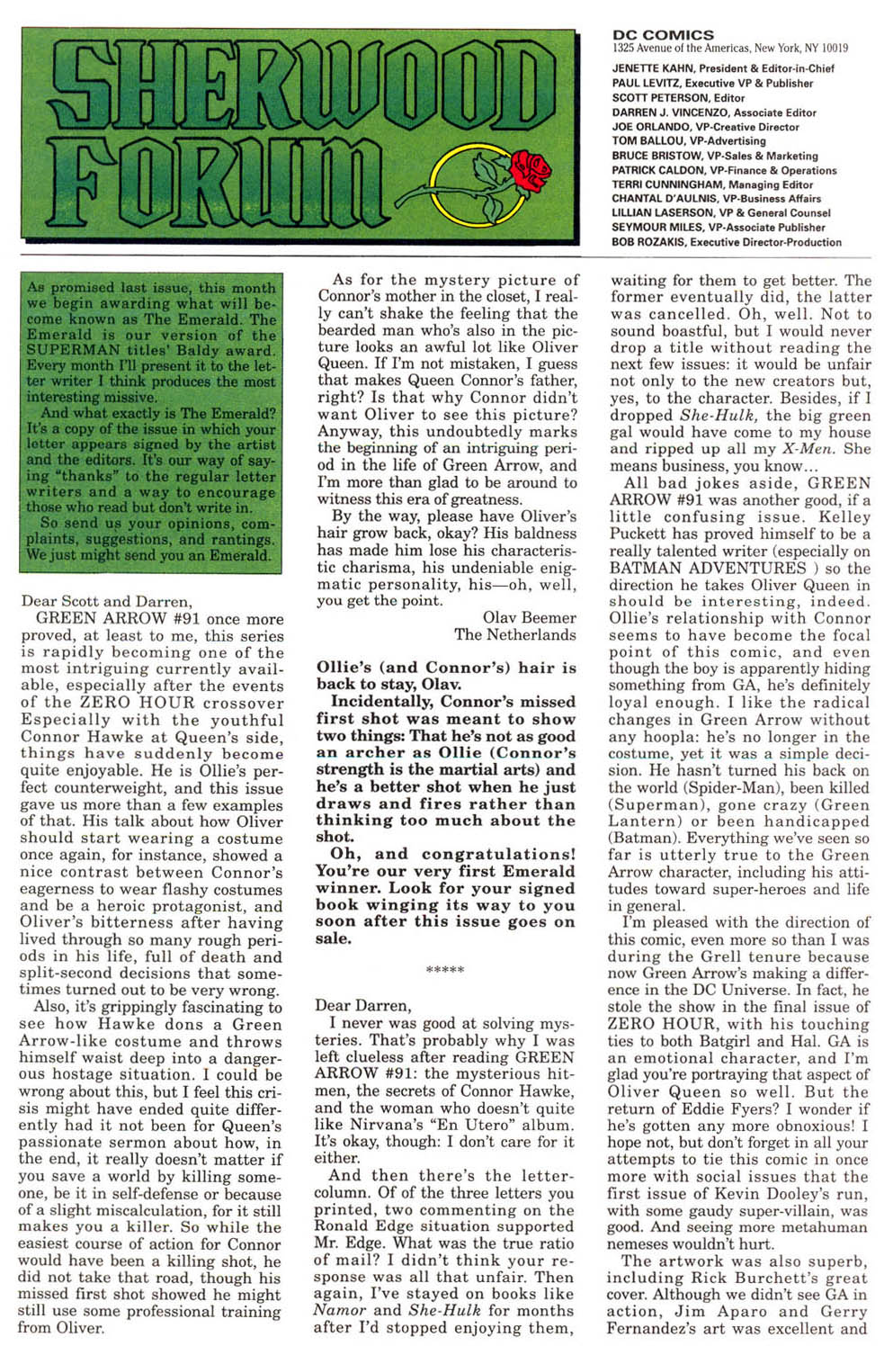 Read online Green Arrow (1988) comic -  Issue #96 - 26