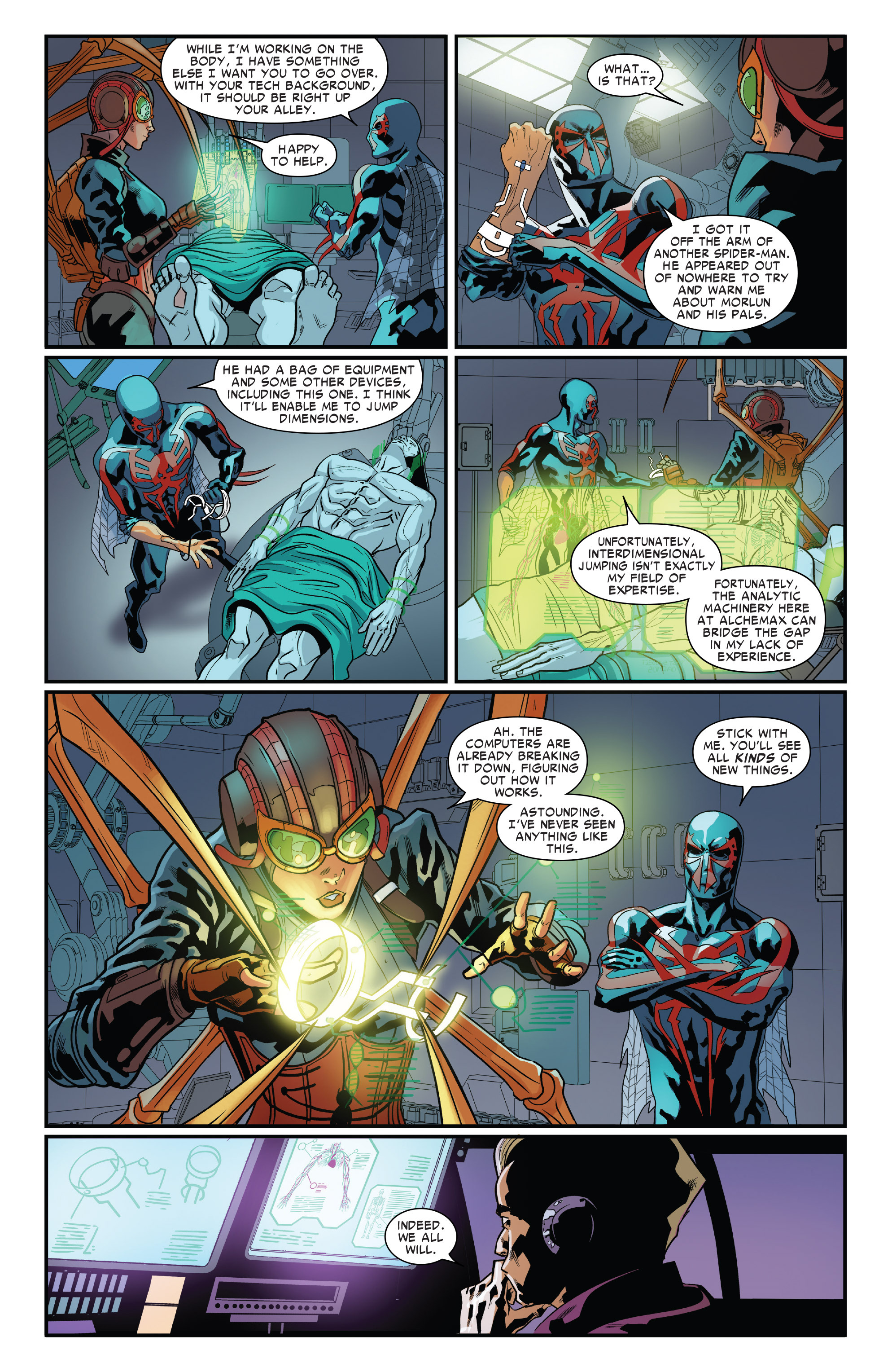 Read online Spider-Man 2099 (2014) comic -  Issue #7 - 7
