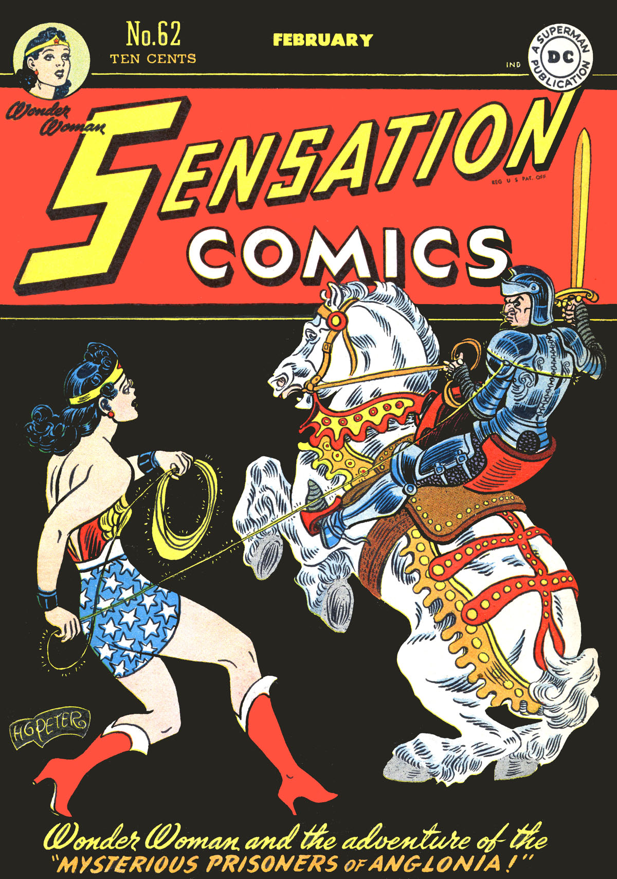 Read online Sensation (Mystery) Comics comic -  Issue #62 - 1