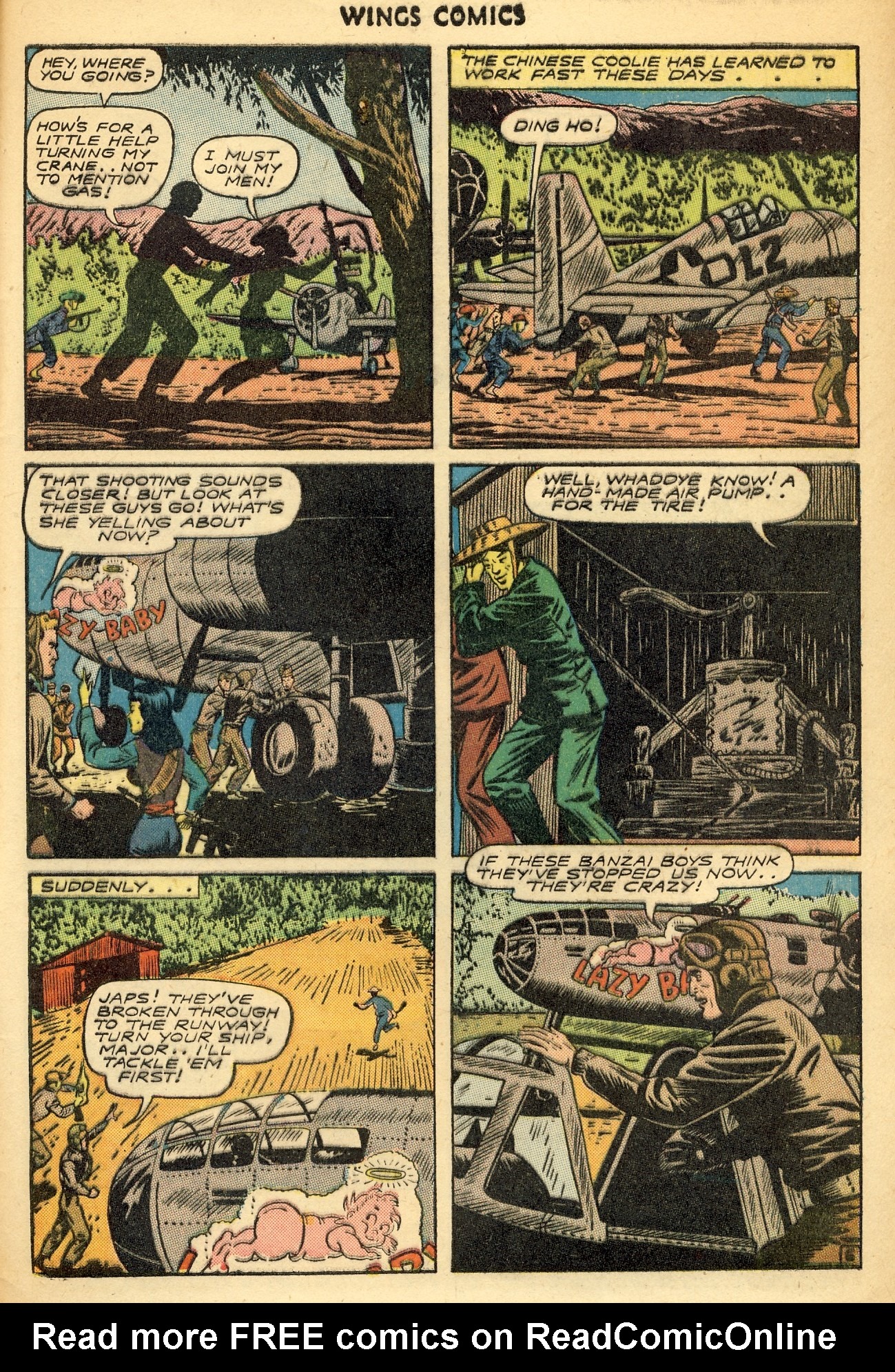 Read online Wings Comics comic -  Issue #60 - 33