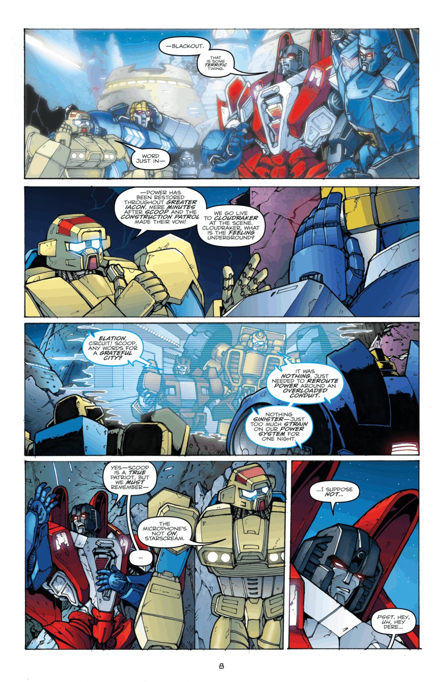 Read online Transformers: Robots In Disguise (2012) comic -  Issue #20 - 11