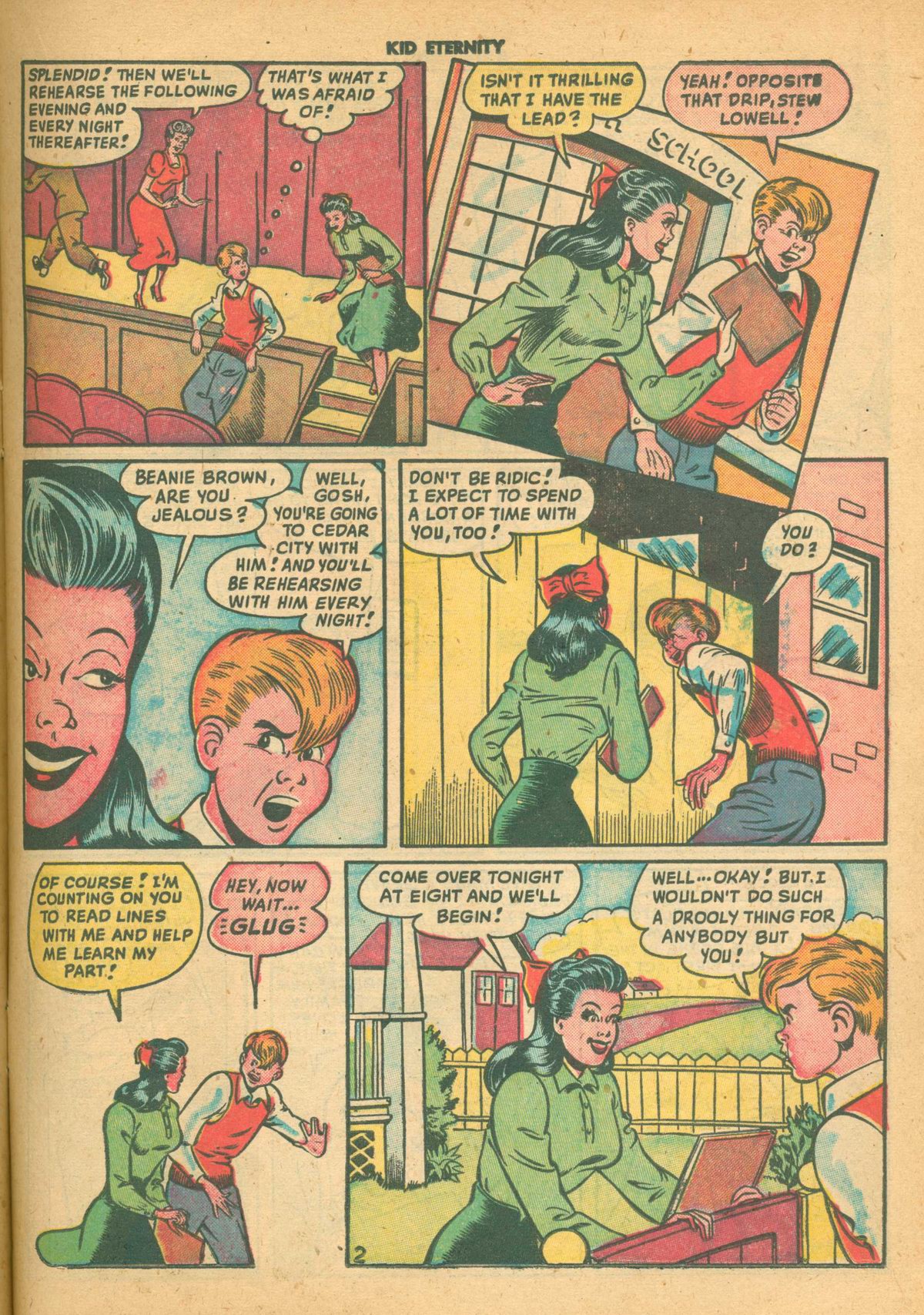 Read online Kid Eternity (1946) comic -  Issue #16 - 15