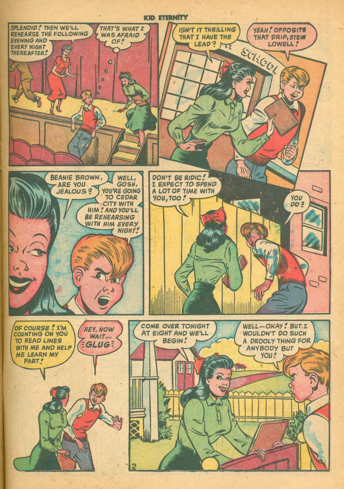 Read online Kid Eternity (1946) comic -  Issue #16 - 15