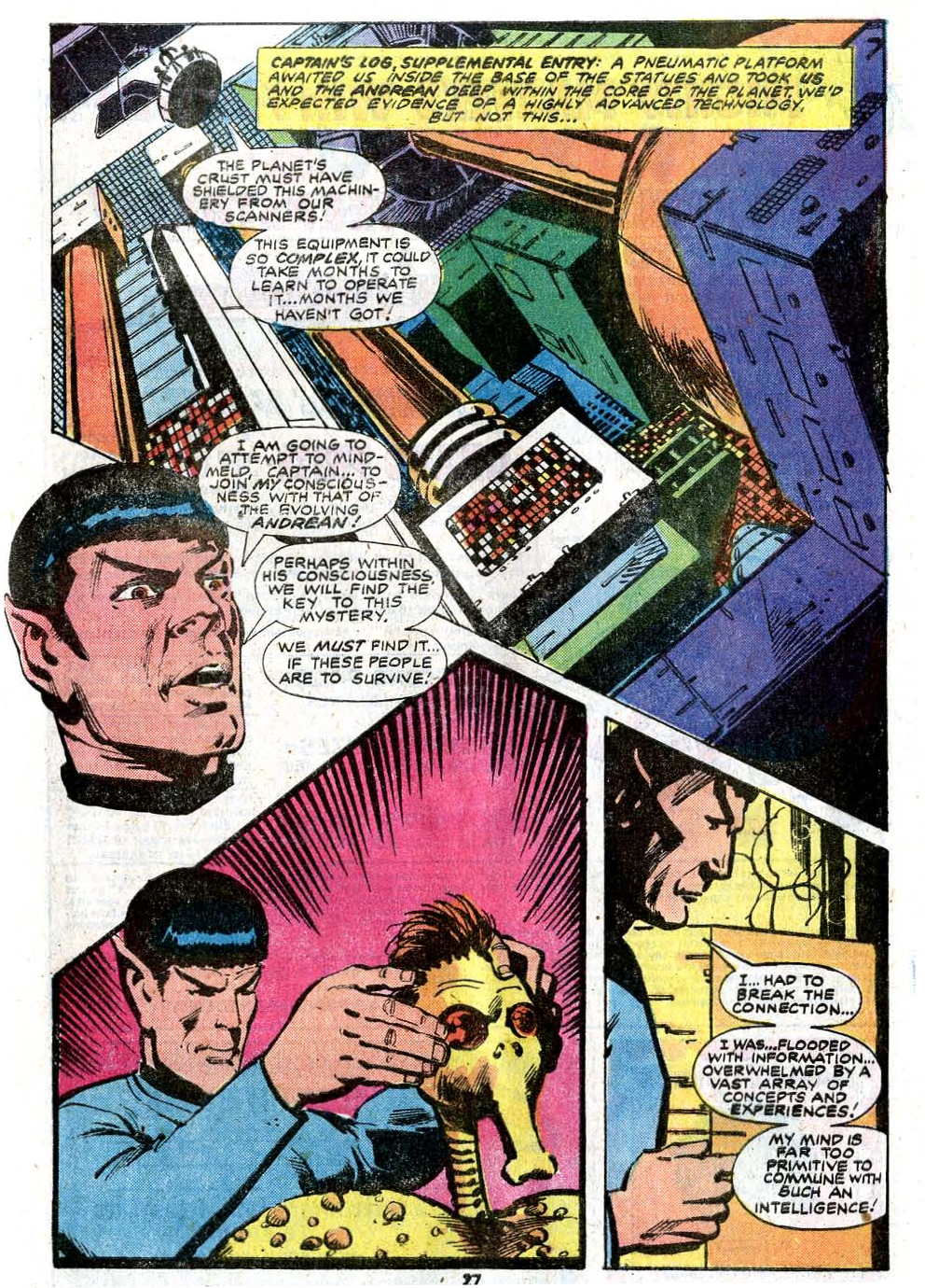 Read online Star Trek (1980) comic -  Issue #7 - 28