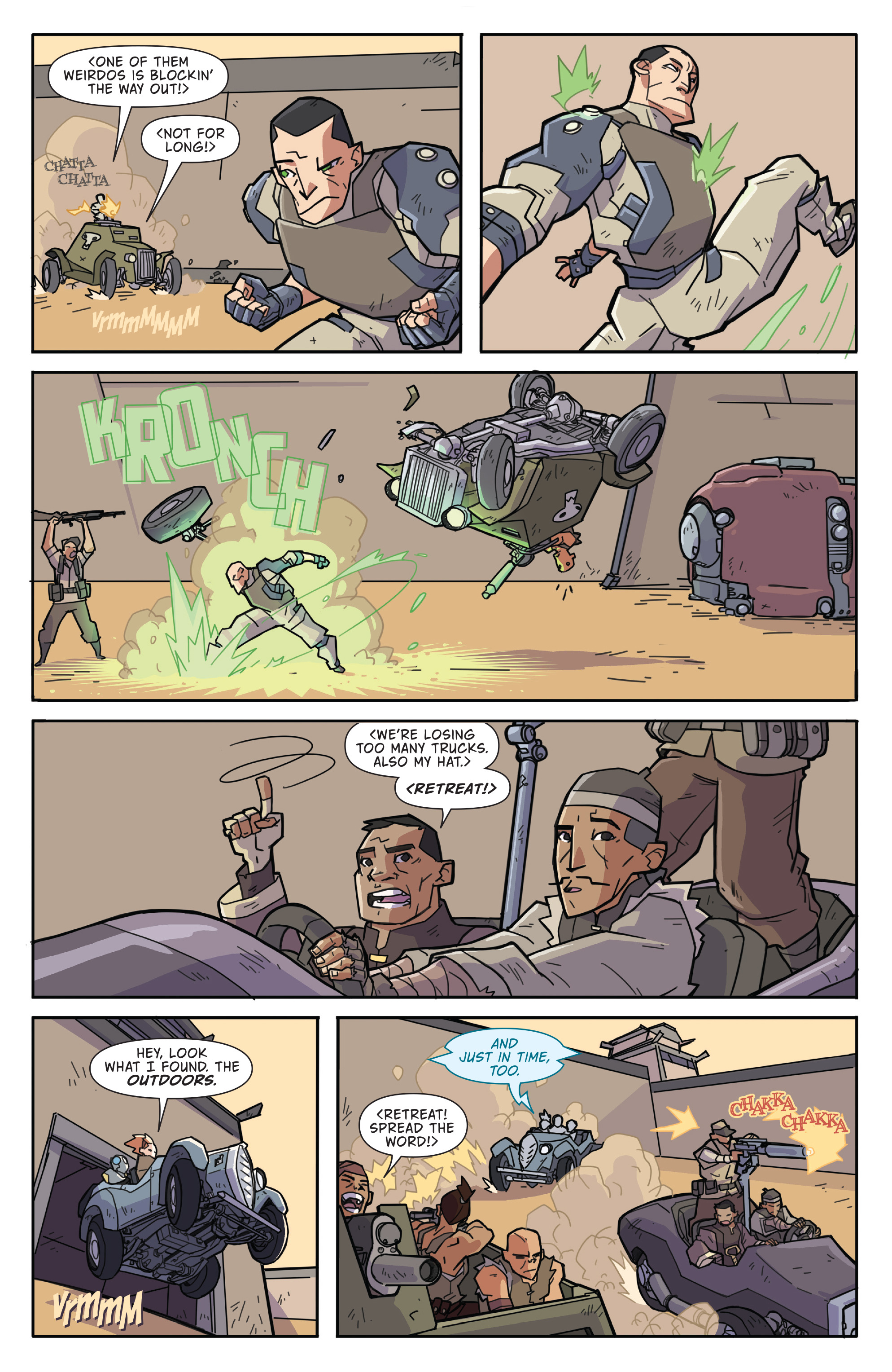 Read online Atomic Robo and the Temple of Od comic -  Issue #2 - 23