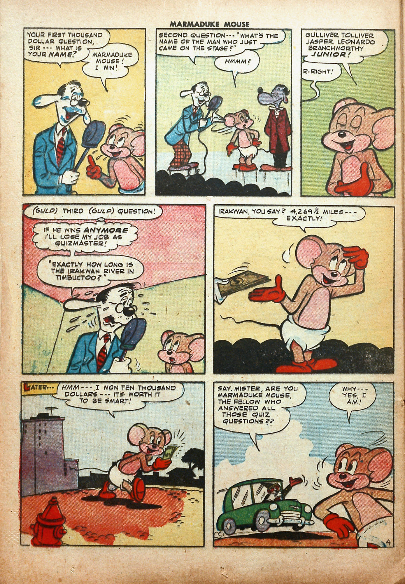 Read online Marmaduke Mouse comic -  Issue #46 - 22