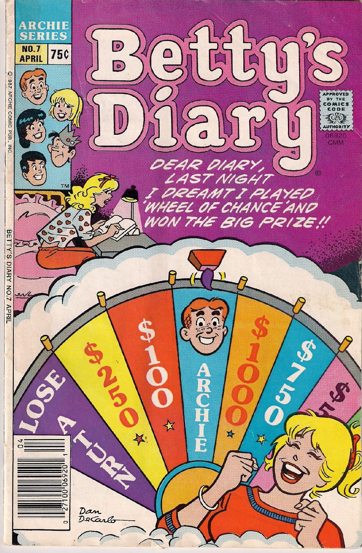 Read online Betty's Diary comic -  Issue #7 - 1