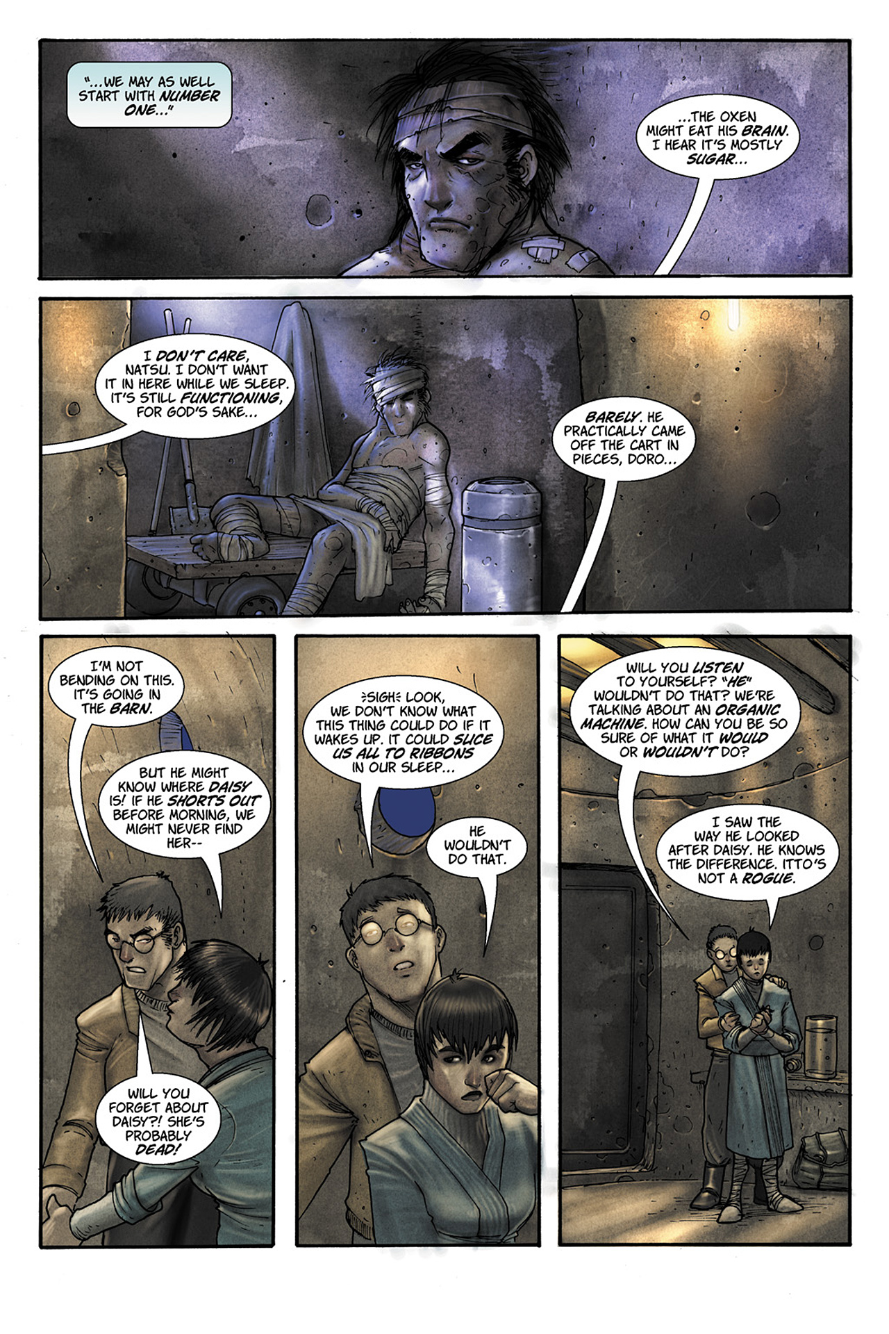 Read online Lone Wolf 2100 comic -  Issue # TPB 1 - 49