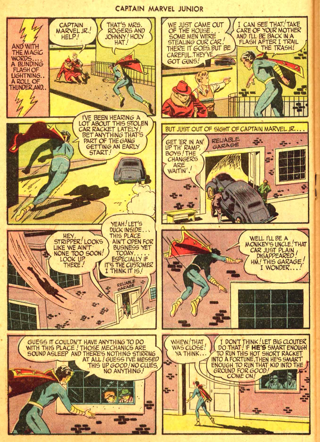 Read online Captain Marvel, Jr. comic -  Issue #25 - 16