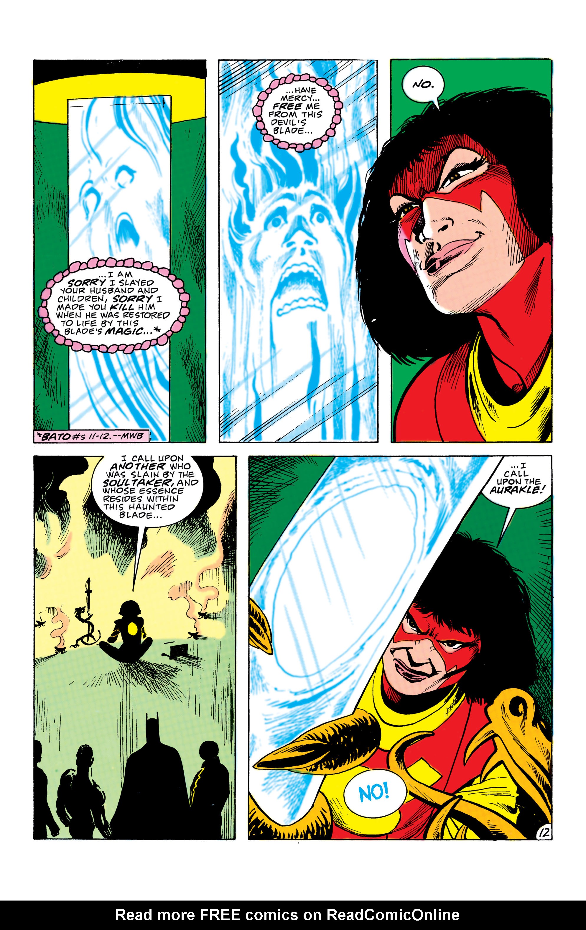 Read online Batman and the Outsiders (1983) comic -  Issue #23 - 12