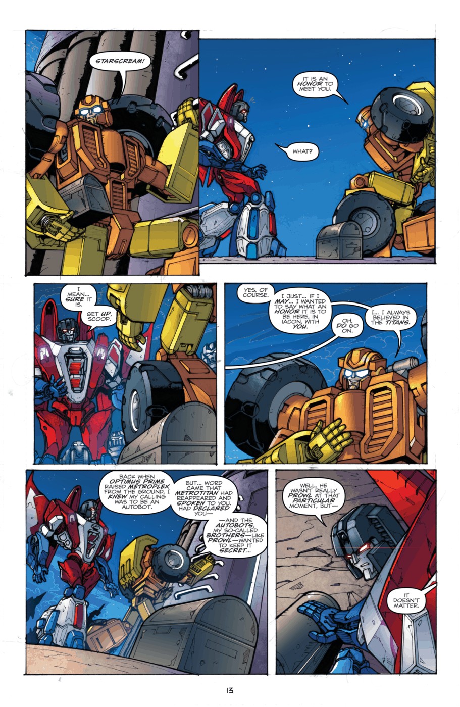 Read online Transformers: Robots In Disguise (2012) comic -  Issue #20 - 16