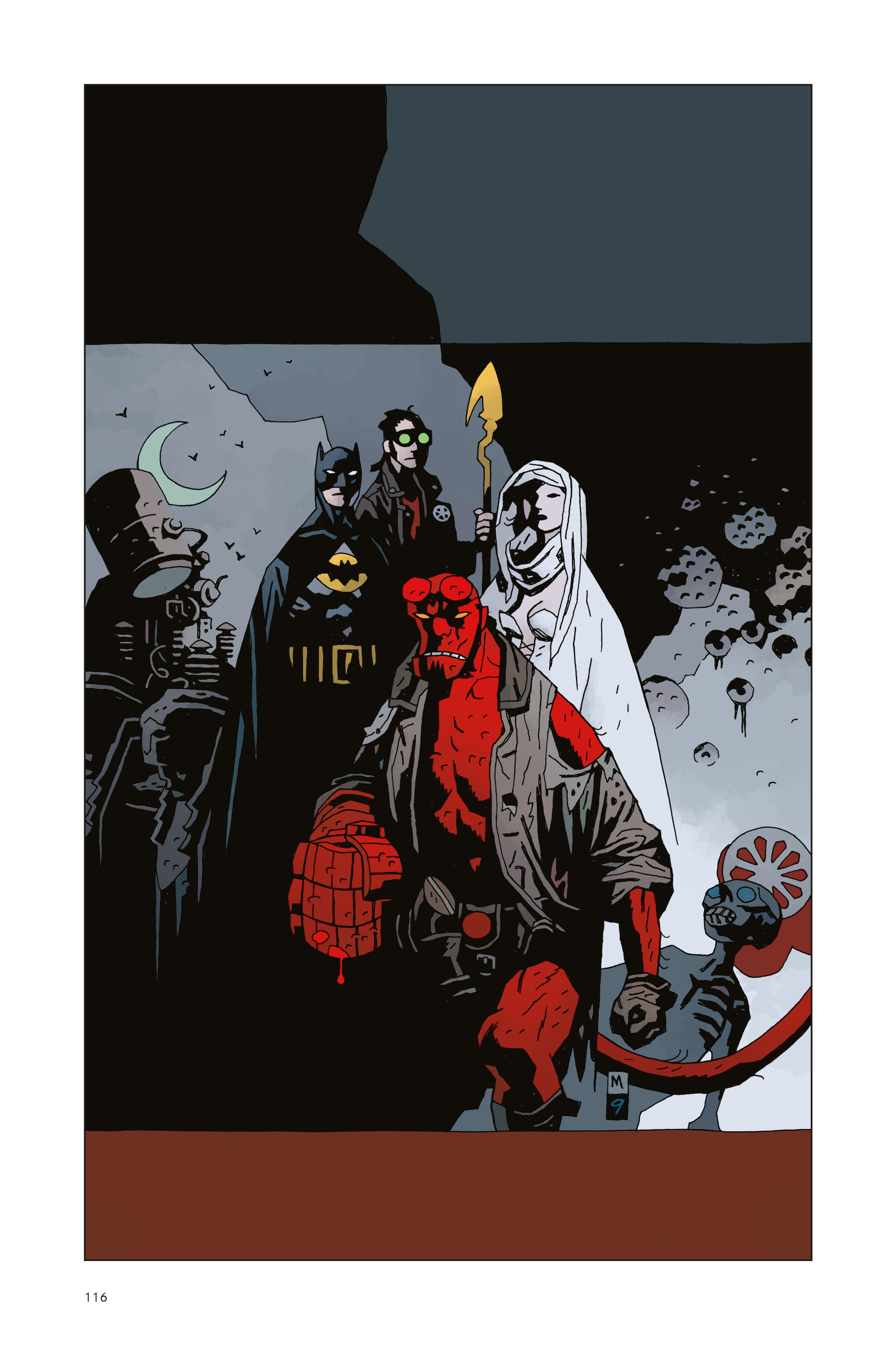 Read online Hellboy: 25 Years of Covers comic -  Issue # TPB (Part 2) - 18