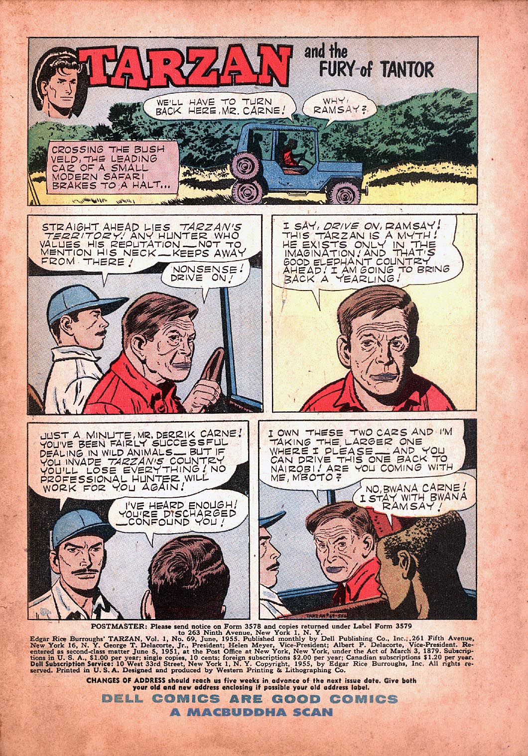 Read online Tarzan (1948) comic -  Issue #69 - 3