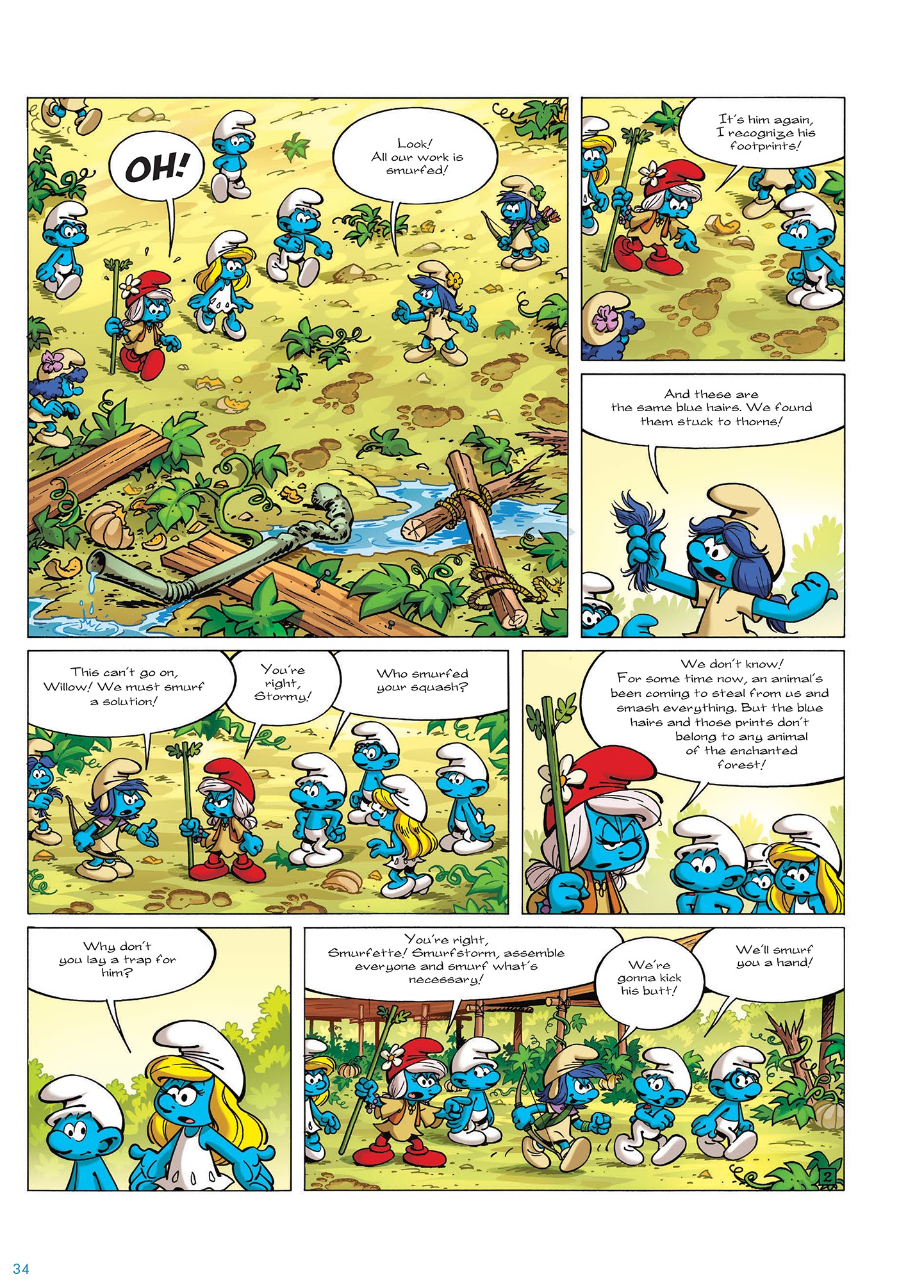 Read online The Smurfs Tales comic -  Issue # TPB 3 (Part 1) - 36