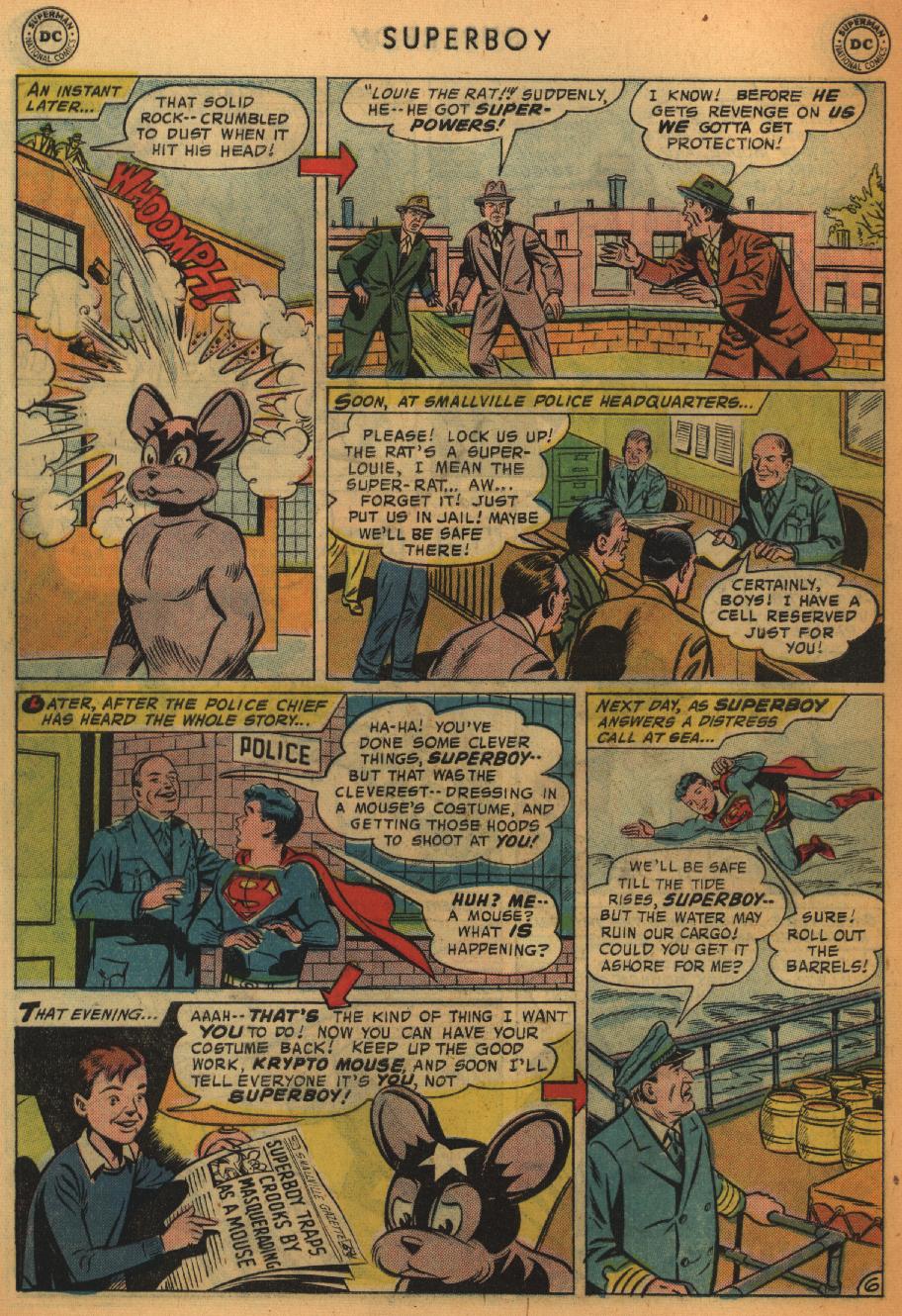 Read online Superboy (1949) comic -  Issue #65 - 26