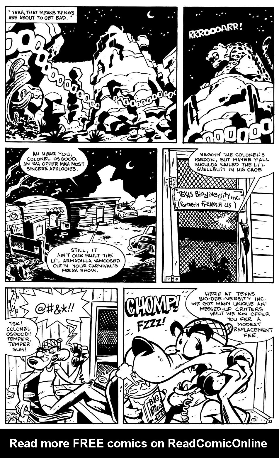 Read online Mutant, Texas: Tales of Sheriff Ida Red comic -  Issue #2 - 23