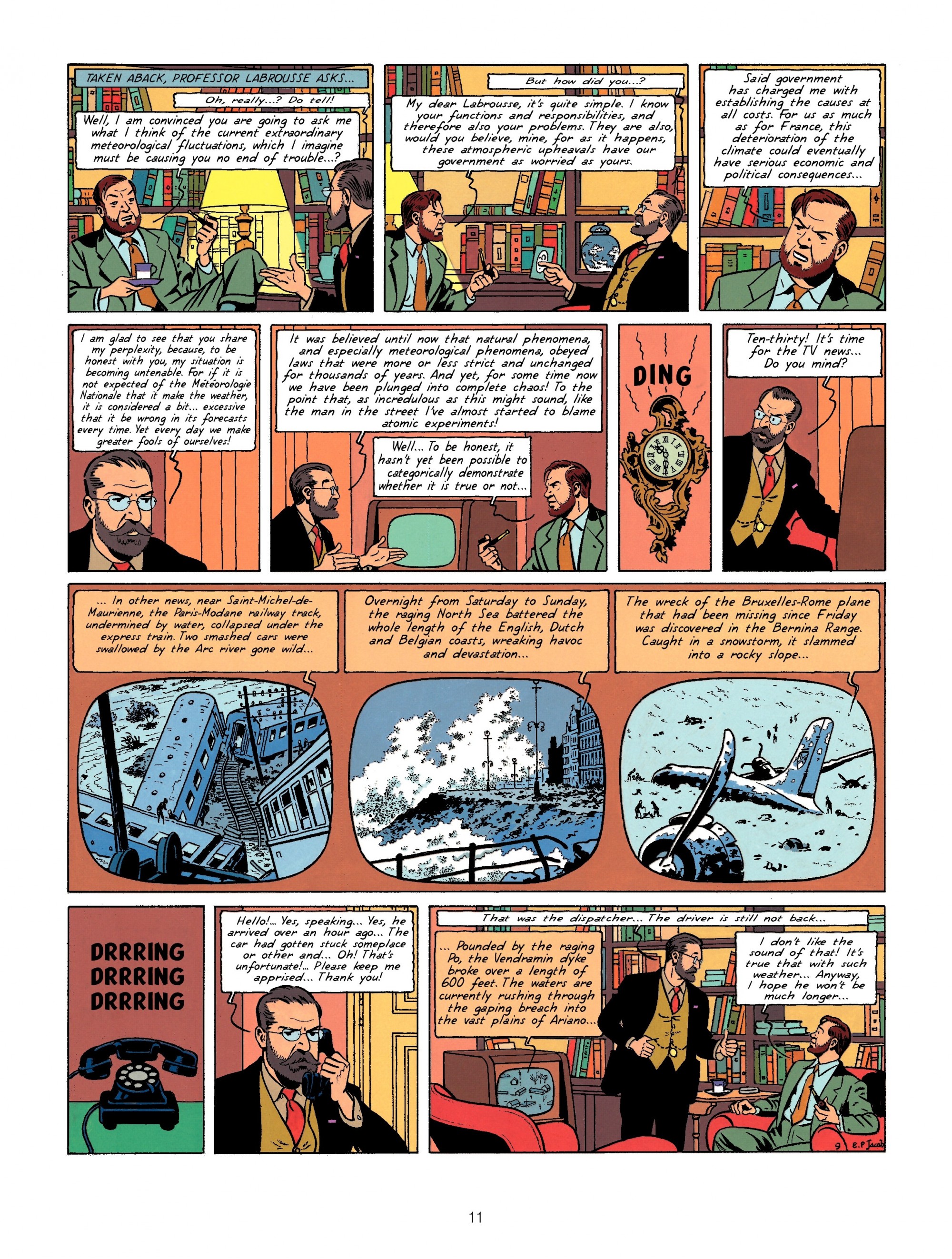 Read online Blake & Mortimer comic -  Issue #6 - 11