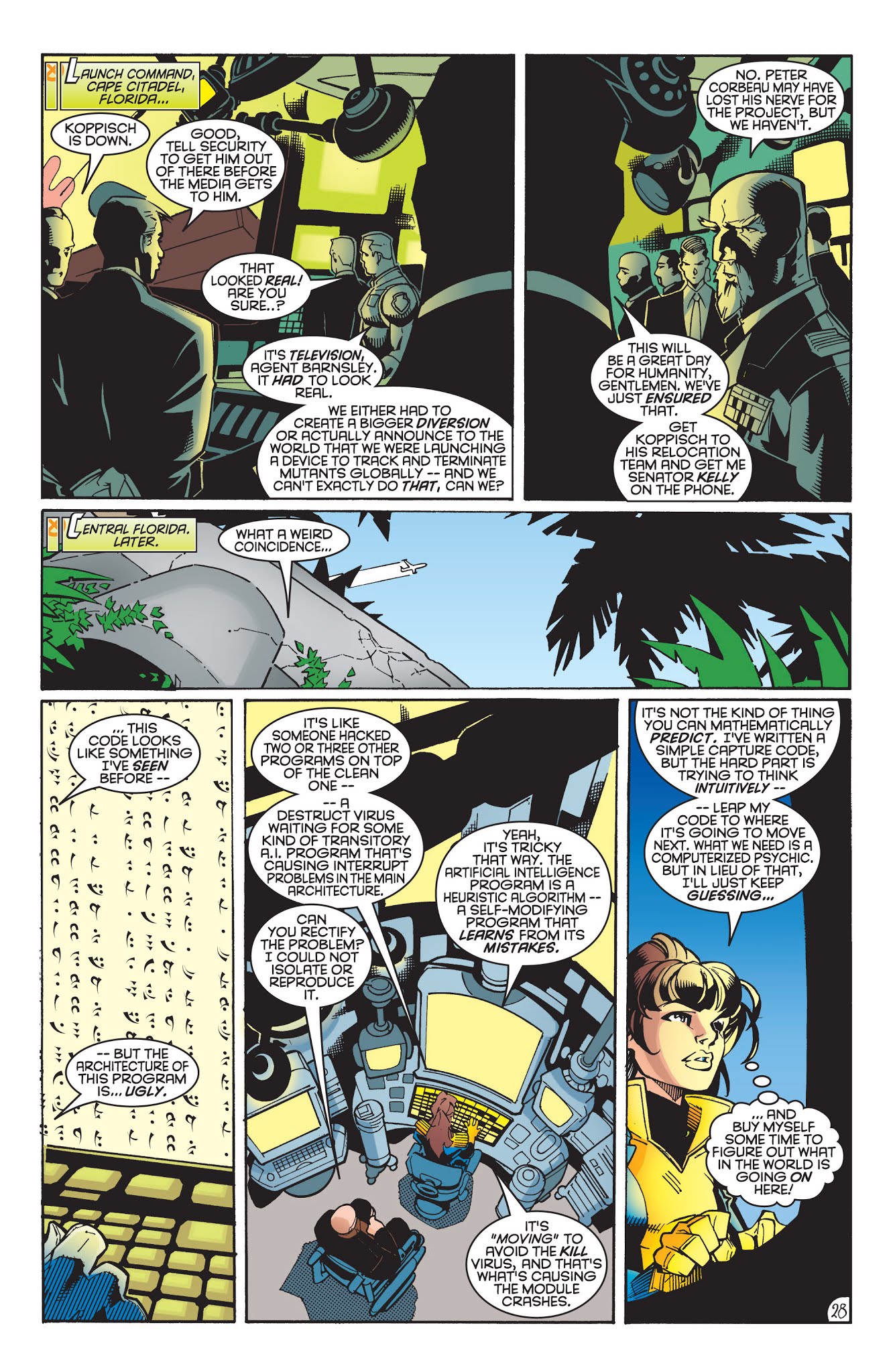 Read online X-Men: The Hunt For Professor X comic -  Issue # TPB (Part 1) - 28