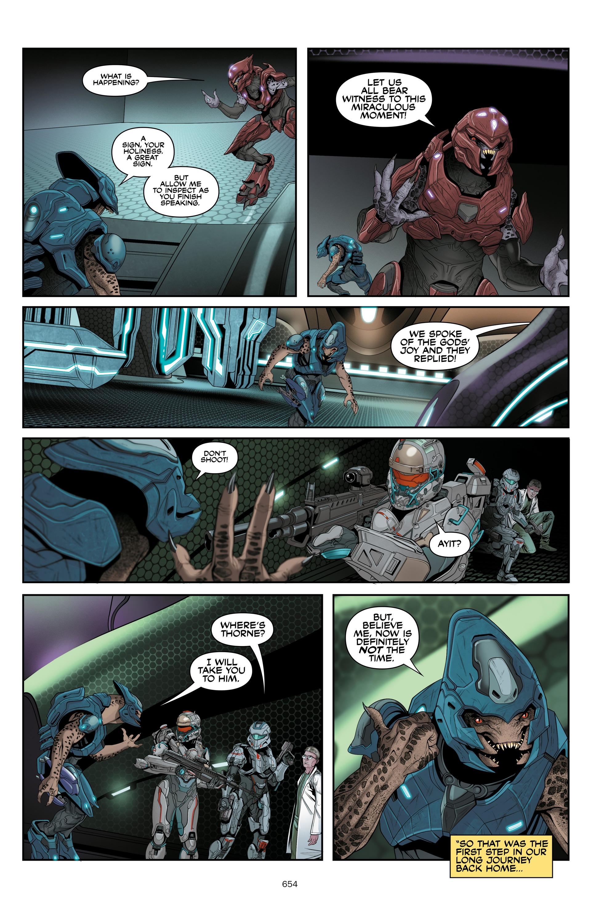 Read online Halo: Initiation and Escalation comic -  Issue # TPB (Part 7) - 46