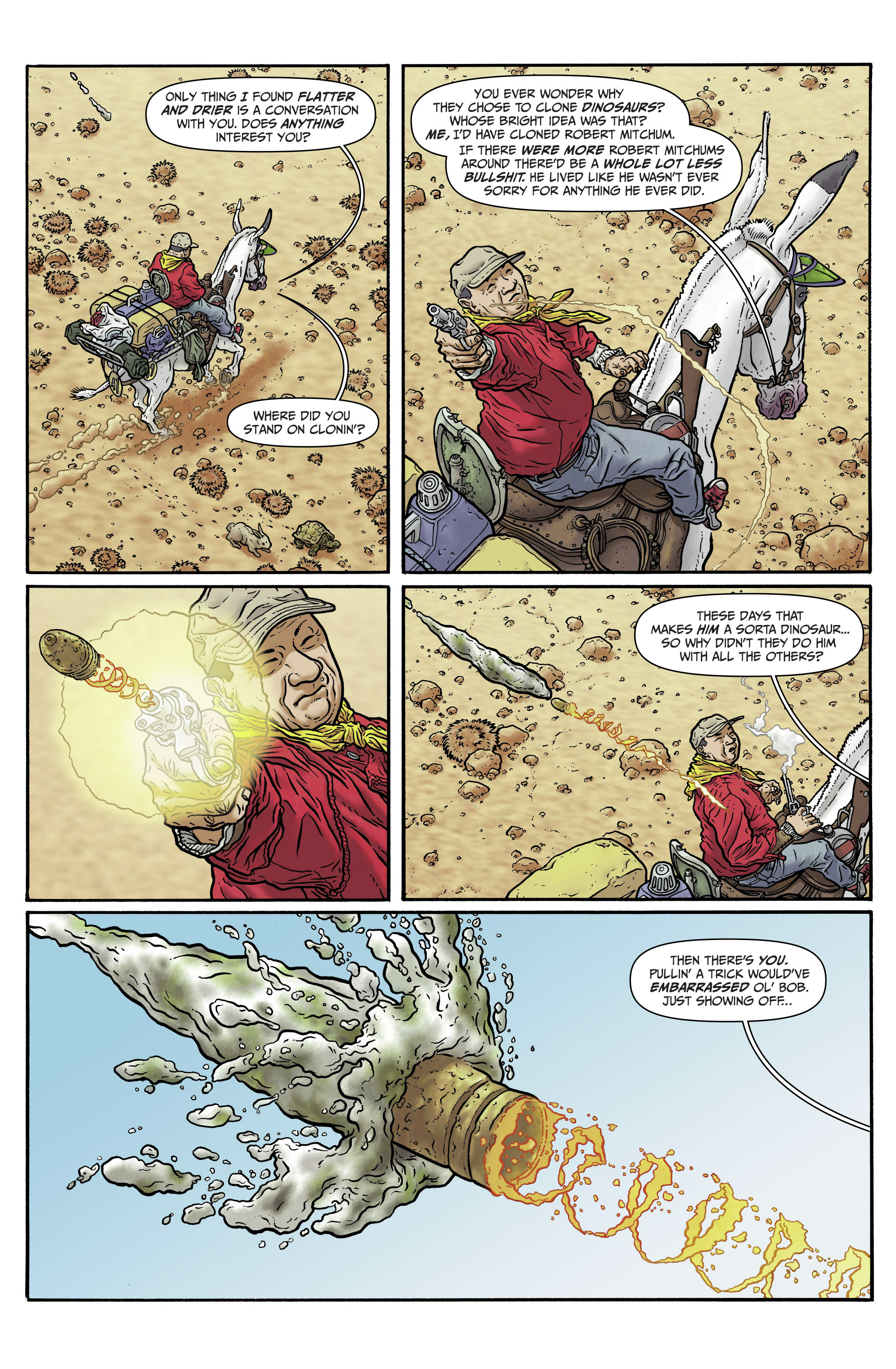 Read online Shaolin Cowboy comic -  Issue #3 - 5