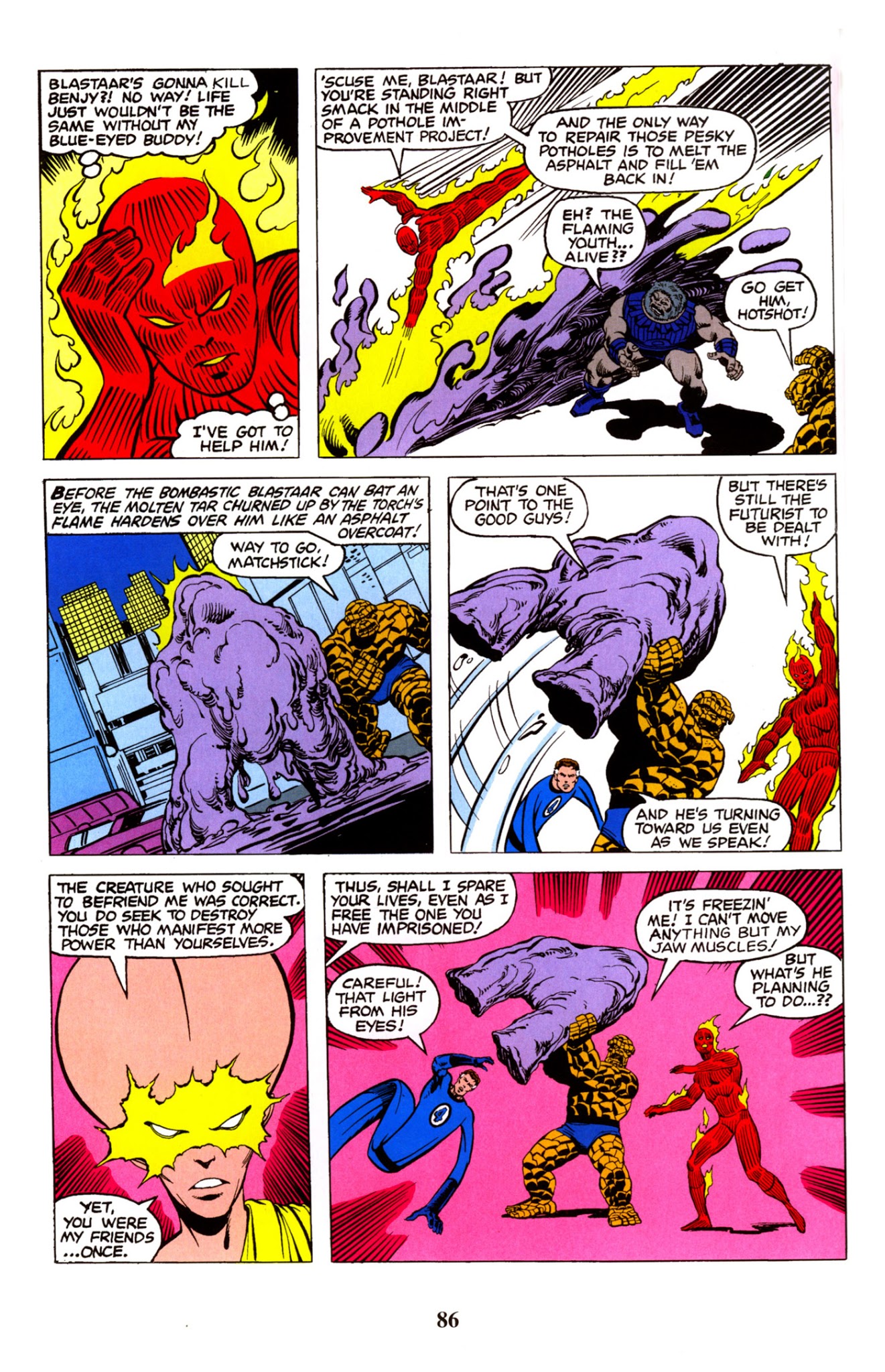 Read online Fantastic Four Visionaries: John Byrne comic -  Issue # TPB 0 - 87