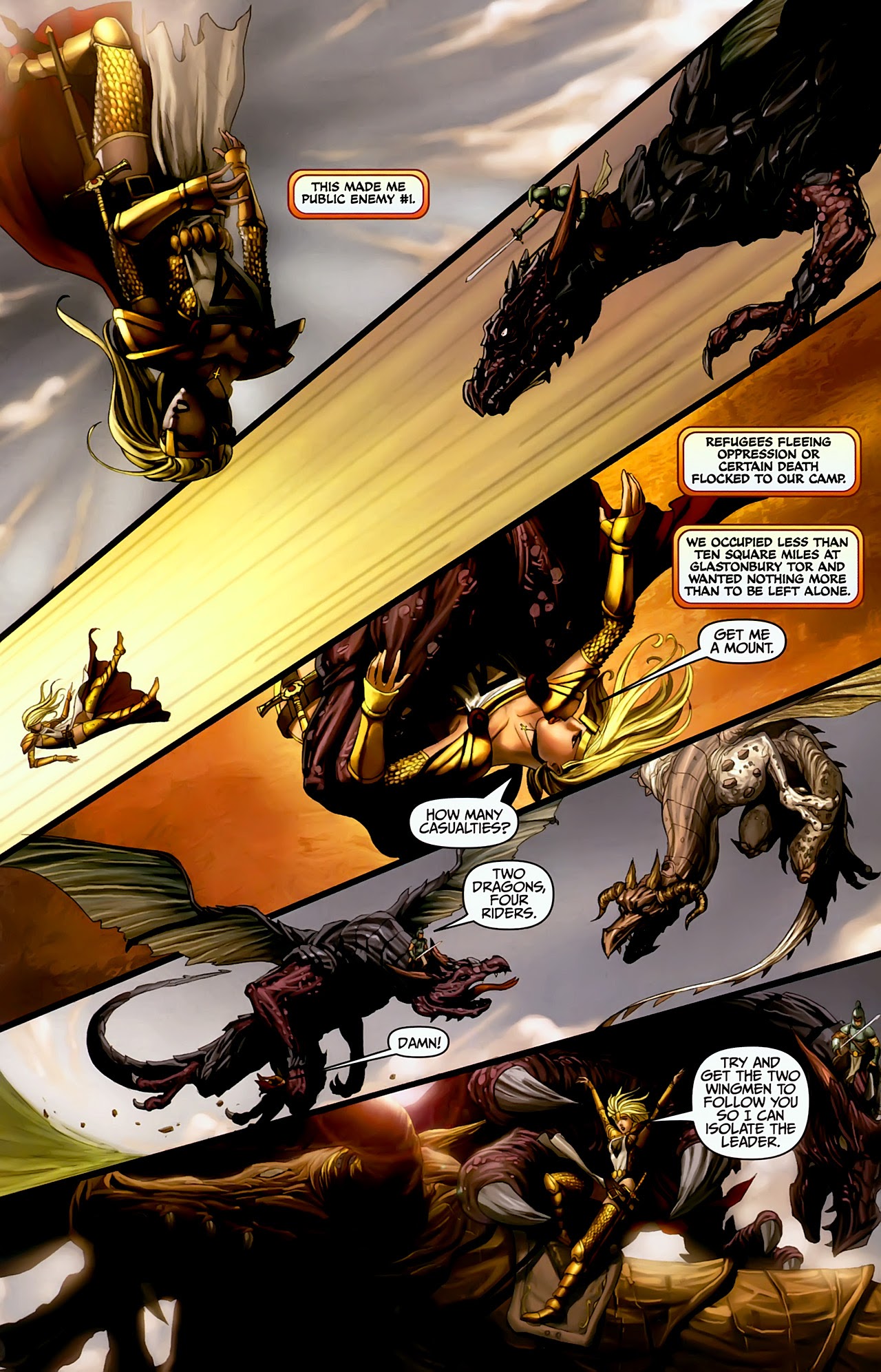 Read online Pilot Season 2008 comic -  Issue # Lady Pendragon - 10