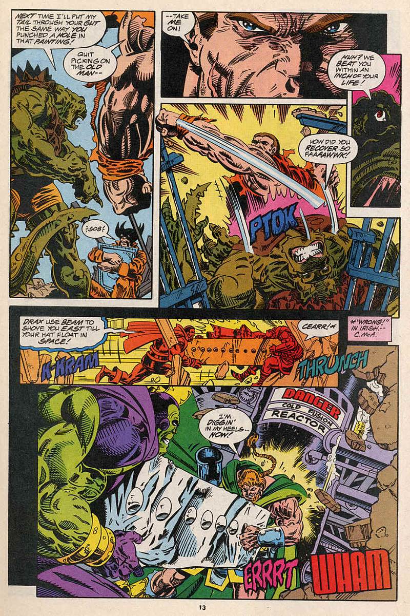 Read online Guardians of the Galaxy (1990) comic -  Issue #53 - 10