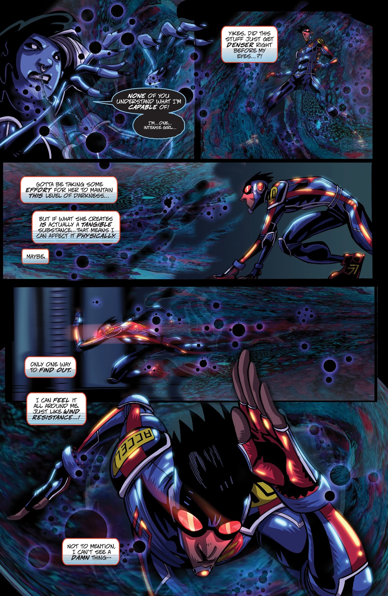 Read online Accell comic -  Issue #6 - 11