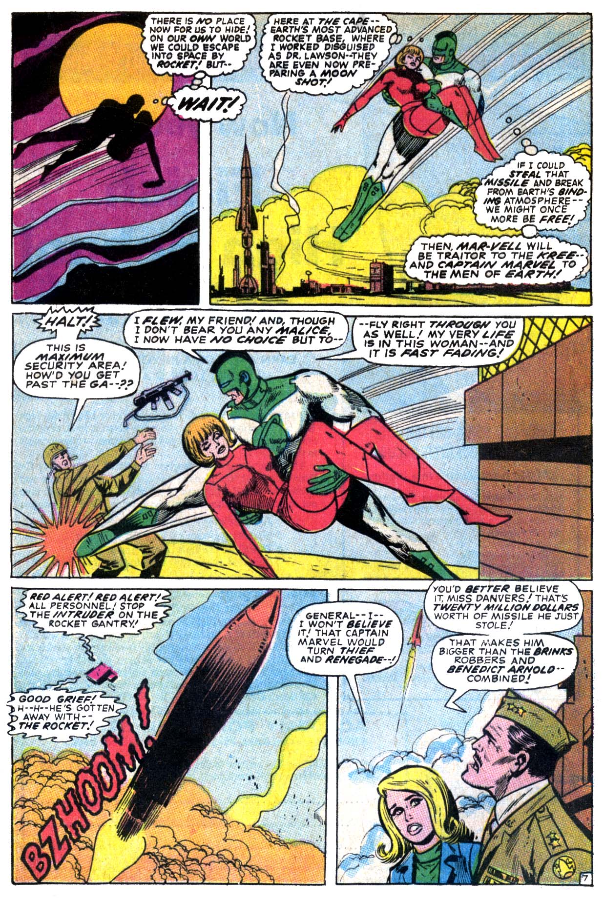 Read online Captain Marvel (1968) comic -  Issue #11 - 8