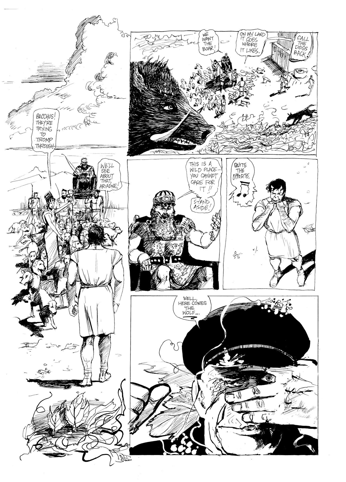 Read online Eddie Campbell's Bacchus comic -  Issue # TPB 2 - 95