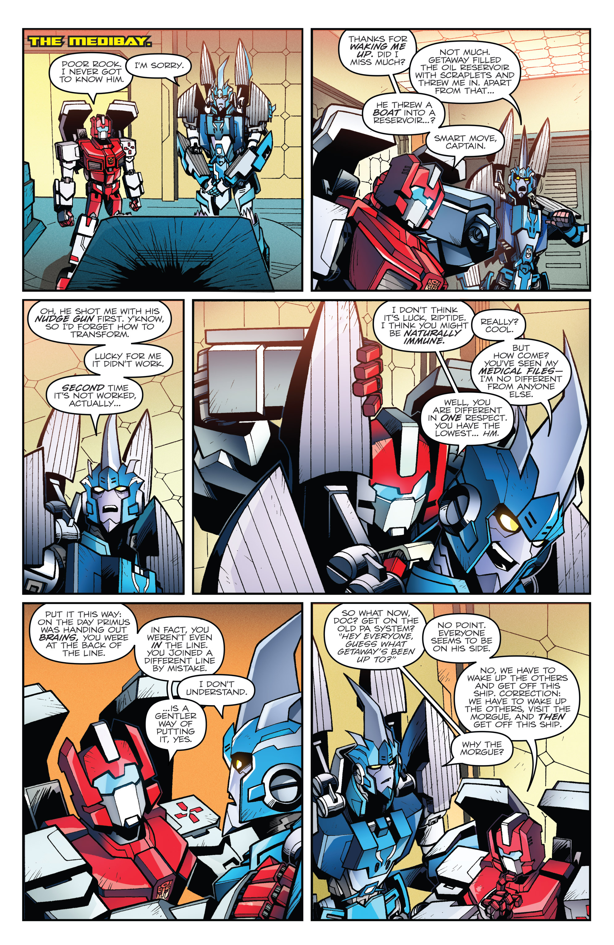 Read online The Transformers: Lost Light comic -  Issue #12 - 14