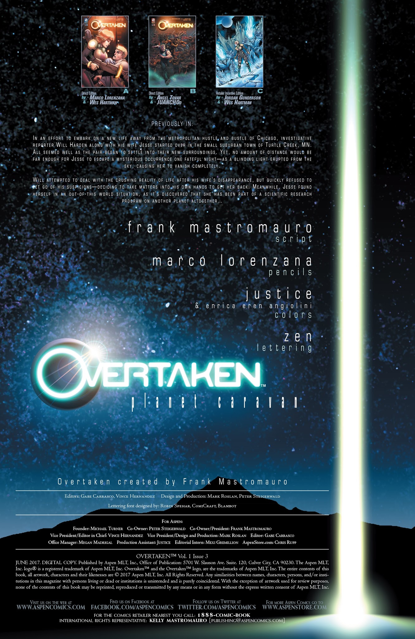 Read online Overtaken comic -  Issue #3 - 3