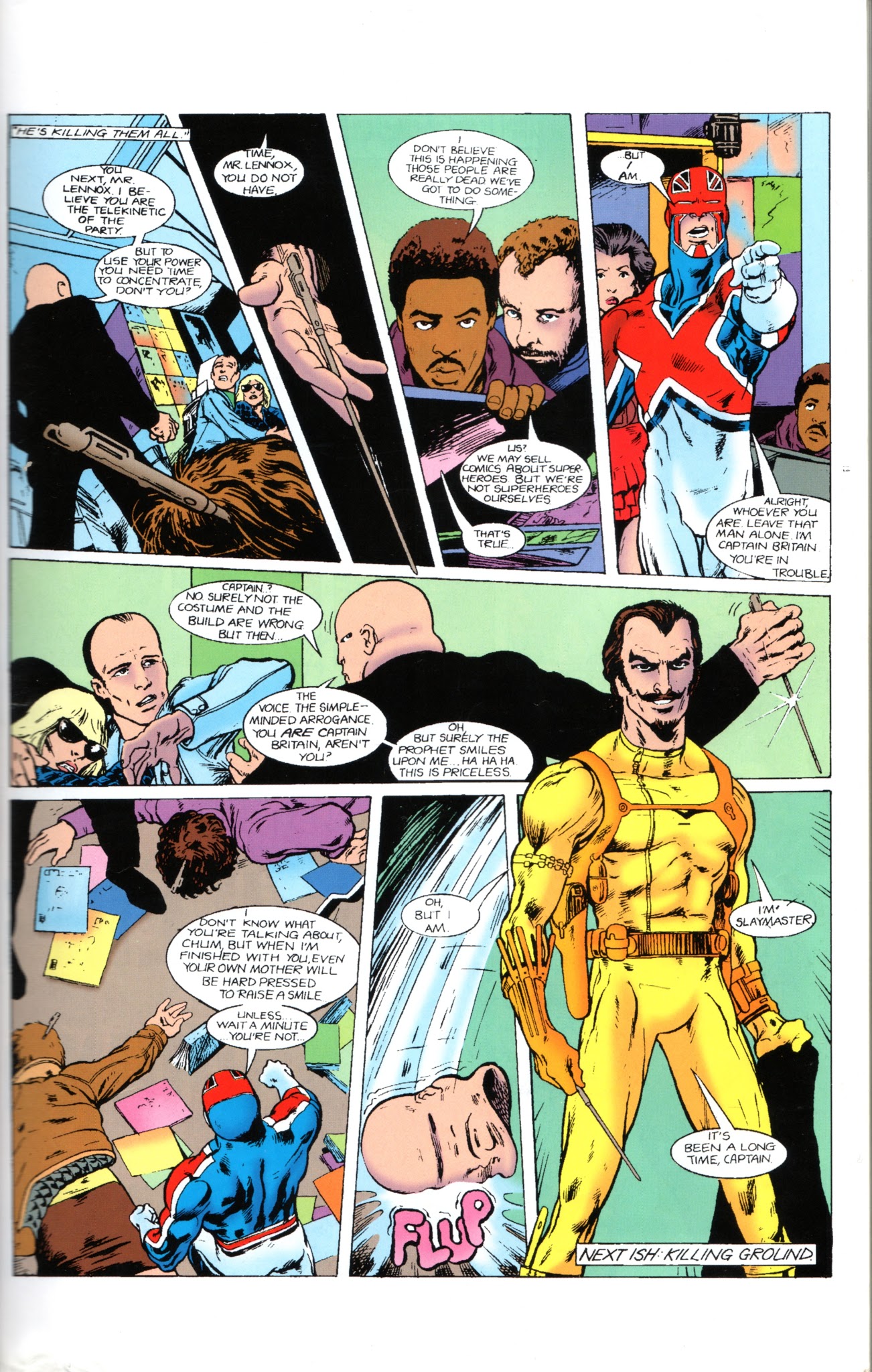 Read online Captain Britain (2002) comic -  Issue # TPB - 37