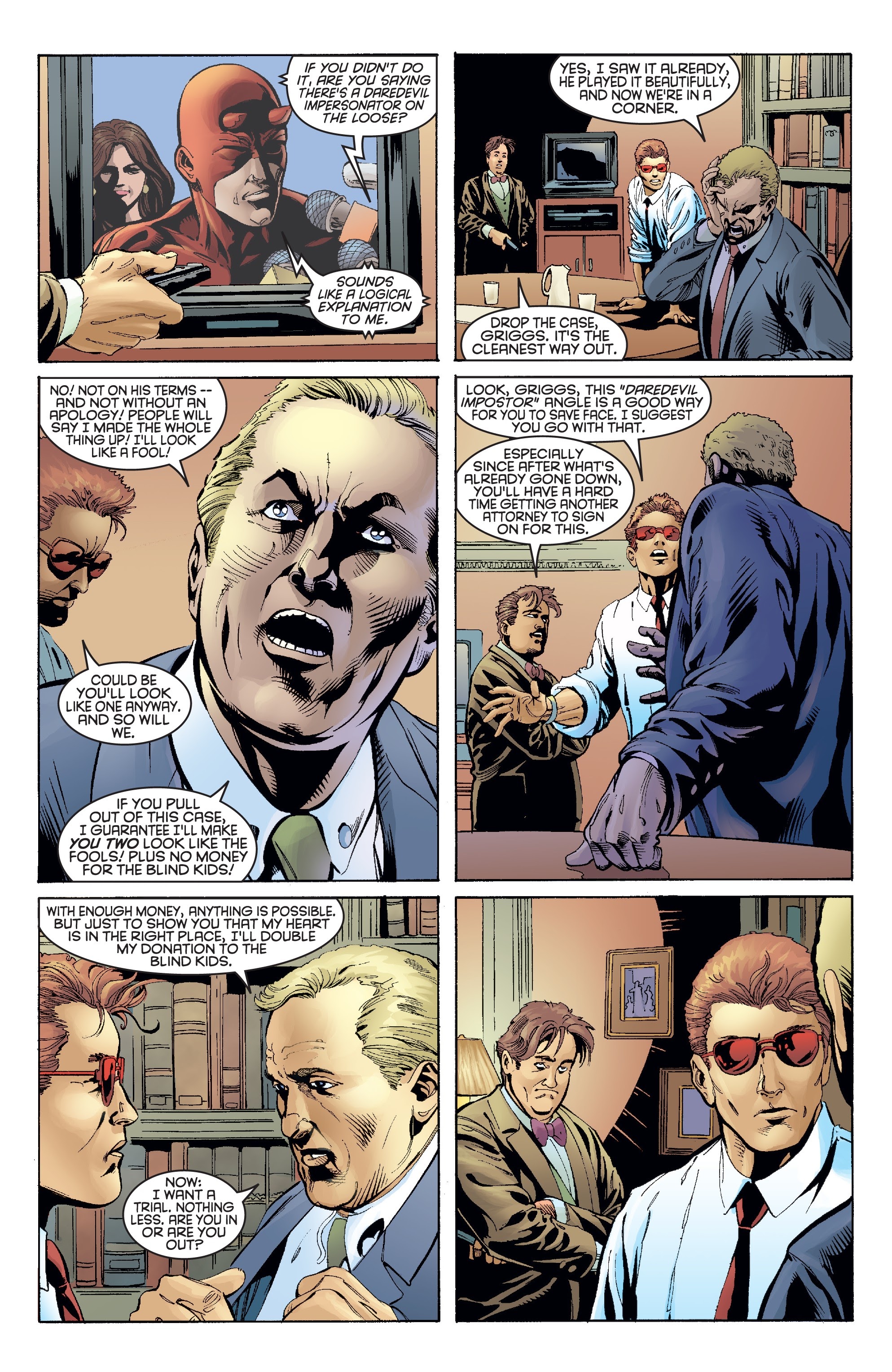 Read online Marvel Knights Daredevil by Bendis, Jenkins, Gale & Mack: Unusual Suspects comic -  Issue # TPB (Part 3) - 39