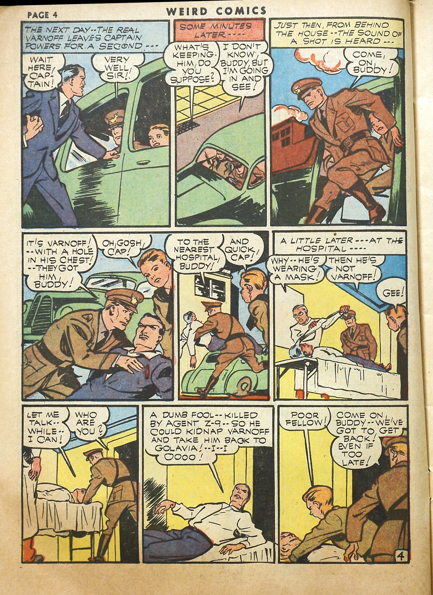 Read online Weird Comics comic -  Issue #20 - 6