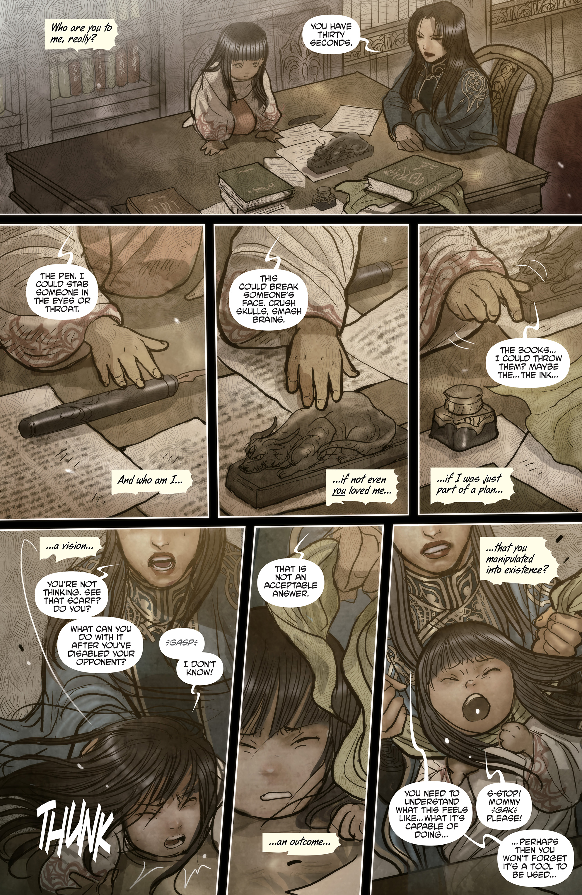 Read online Monstress comic -  Issue #9 - 9